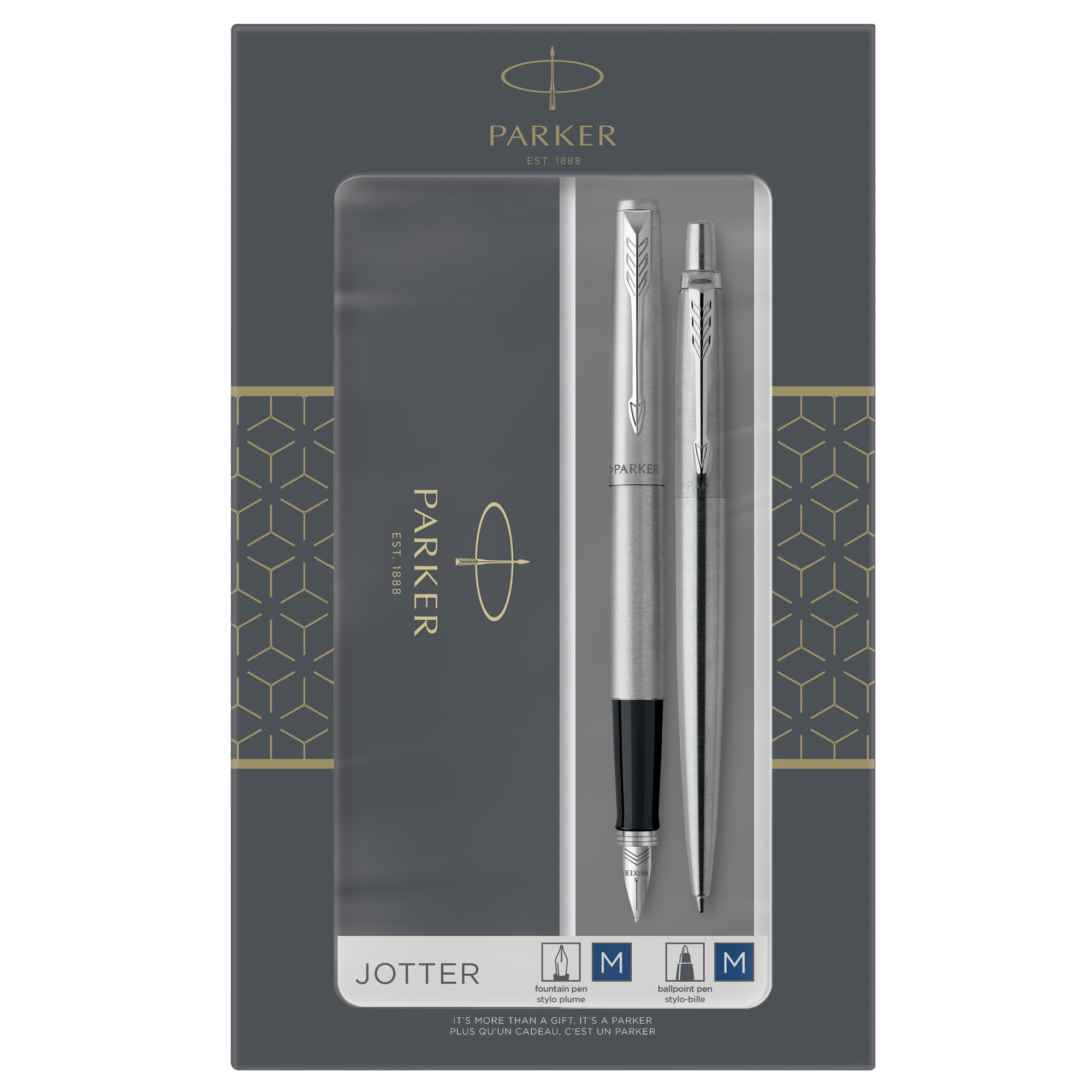 Gift Set DUO - Jotter stainless steel CT …