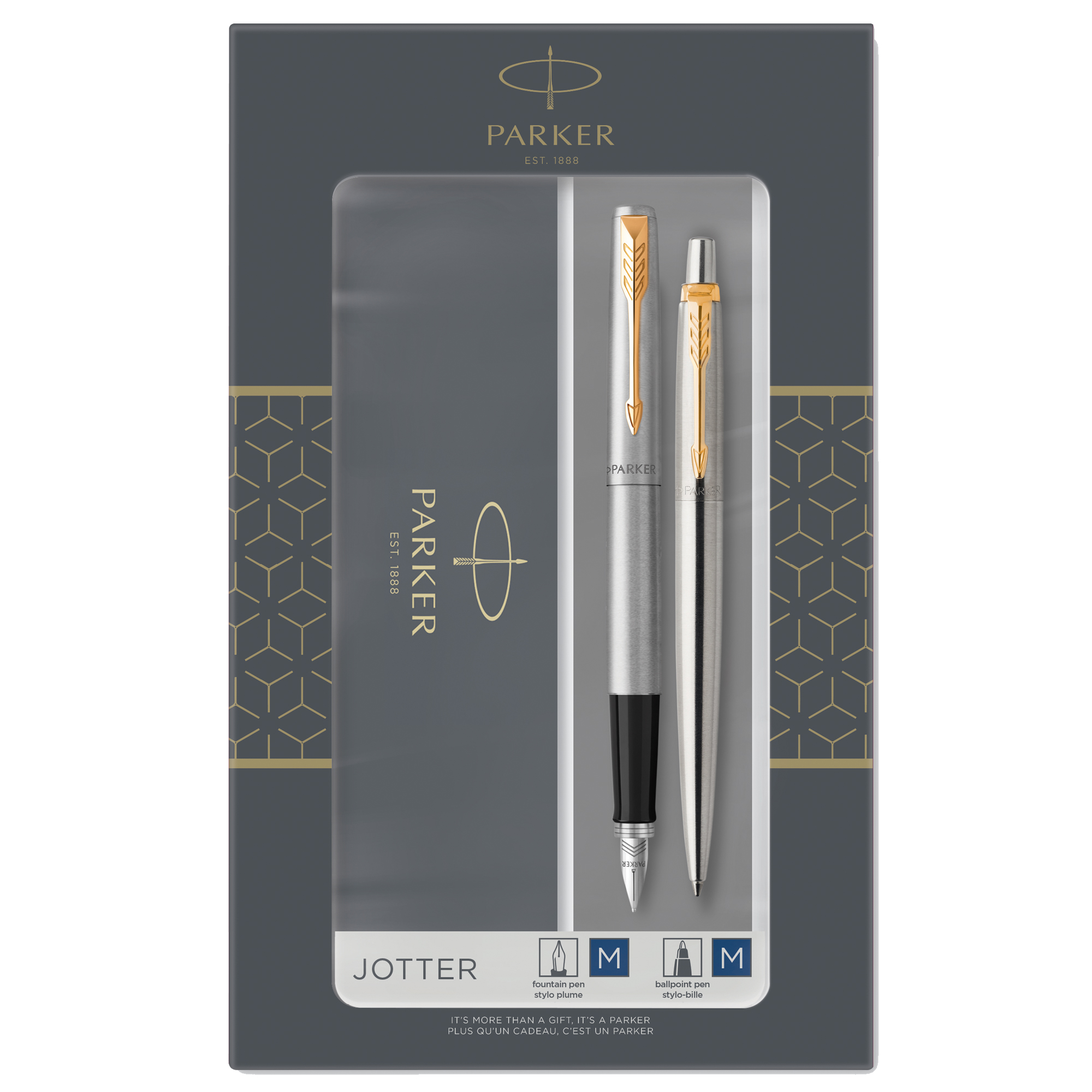 Gift Set DUO - Jotter stainless steel GT …