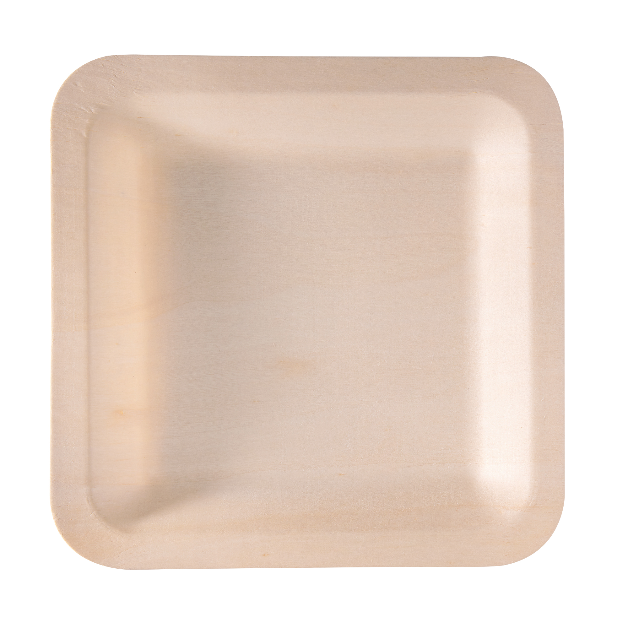 Piatto piano monouso - quadrato - 21,5 x …