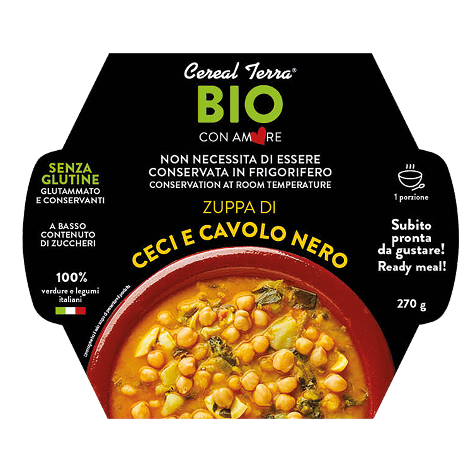 Zuppa ceci e cavolo nero - 300 gr …