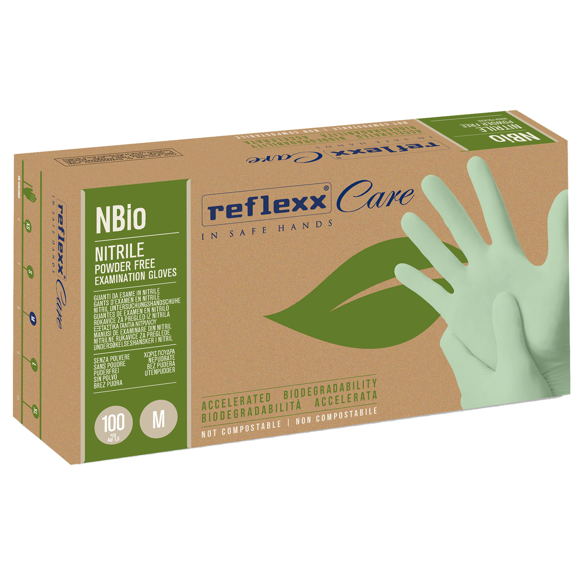 Guanti in nitrile bio - tg M - …