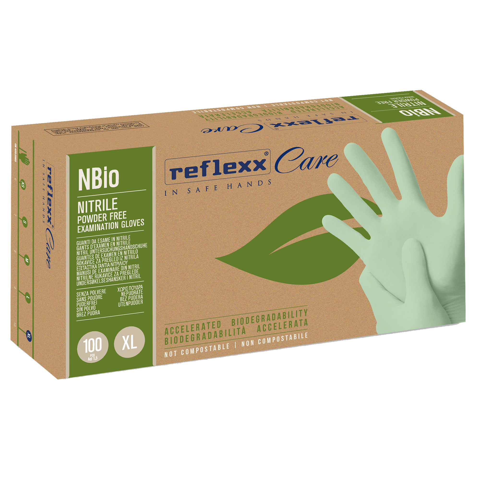 Guanti in nitrile bio - tg XL - …