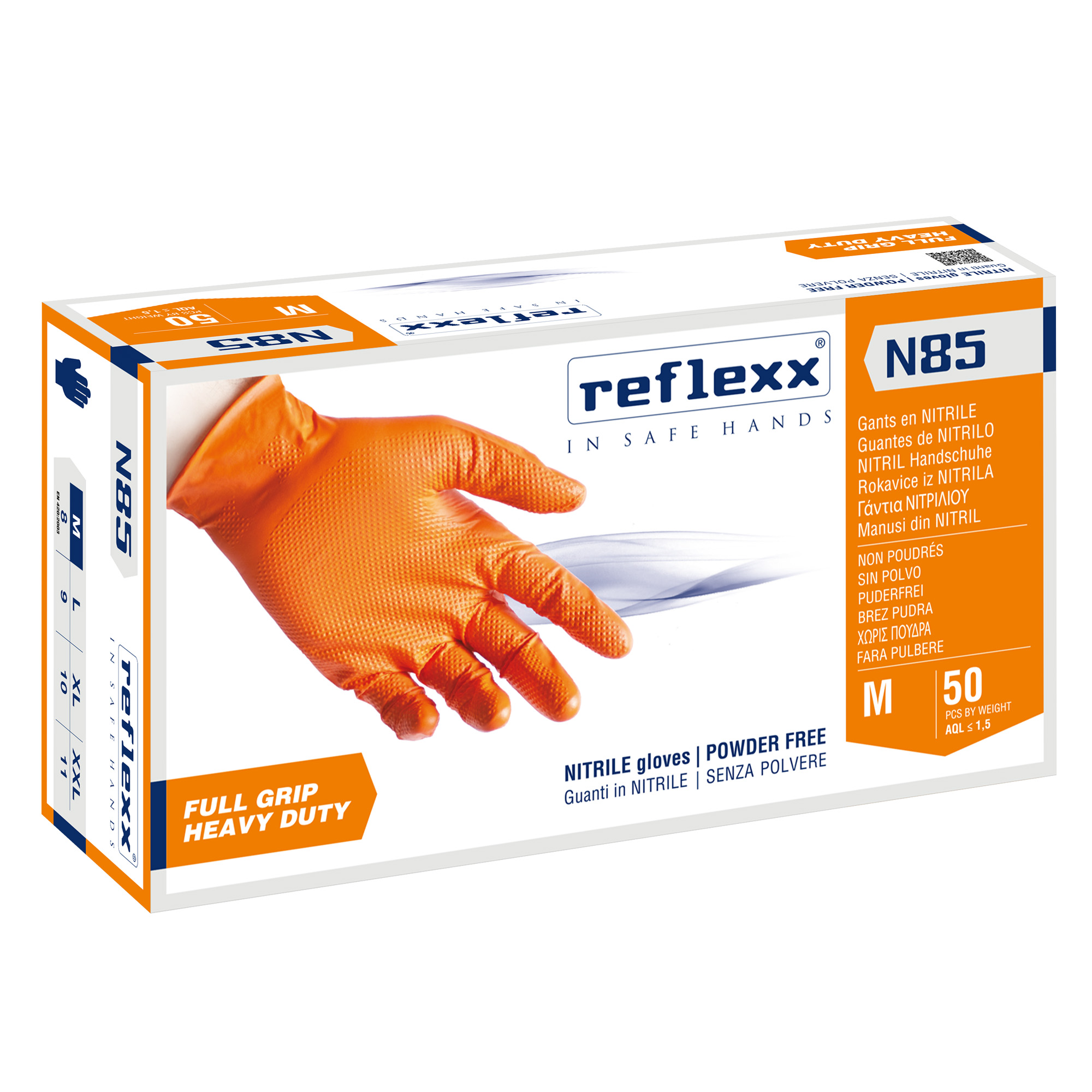 Guanti in nitrile N85 - ultra resistenti - …