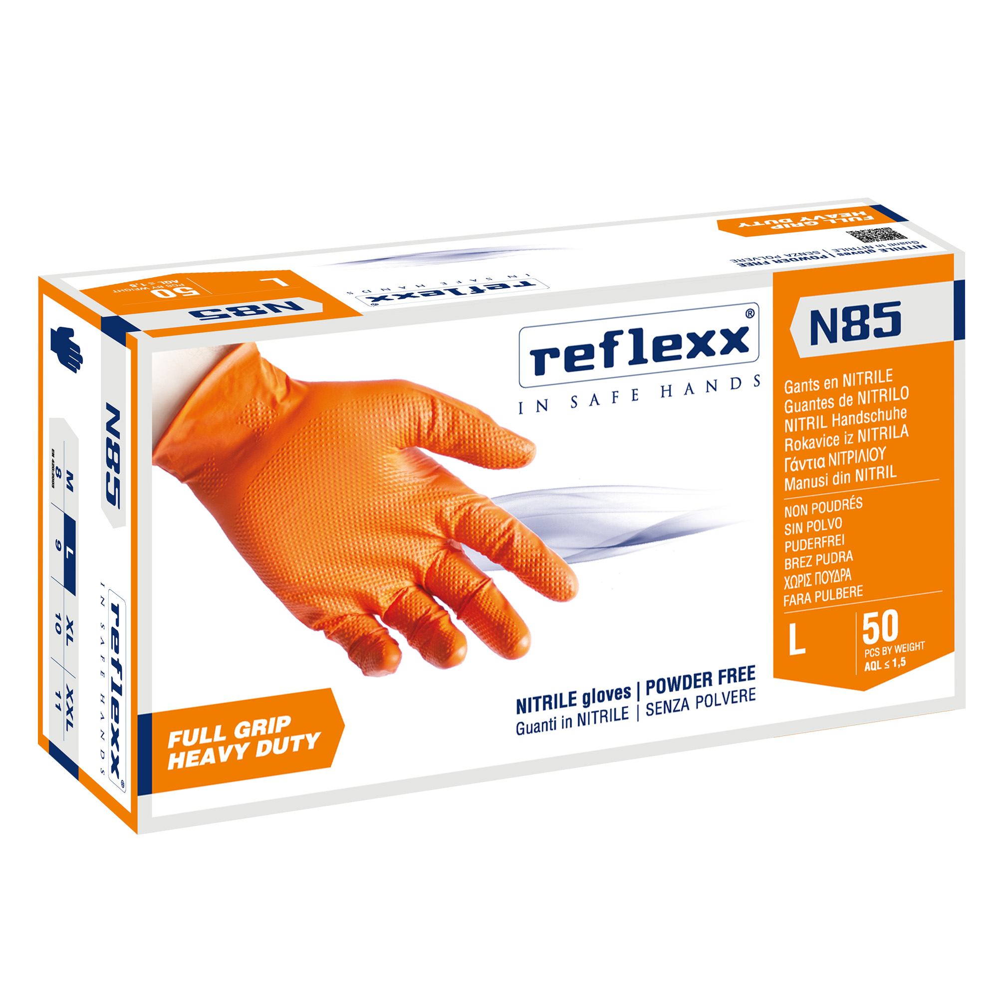 Guanti in nitrile N85 - ultra resistenti - …