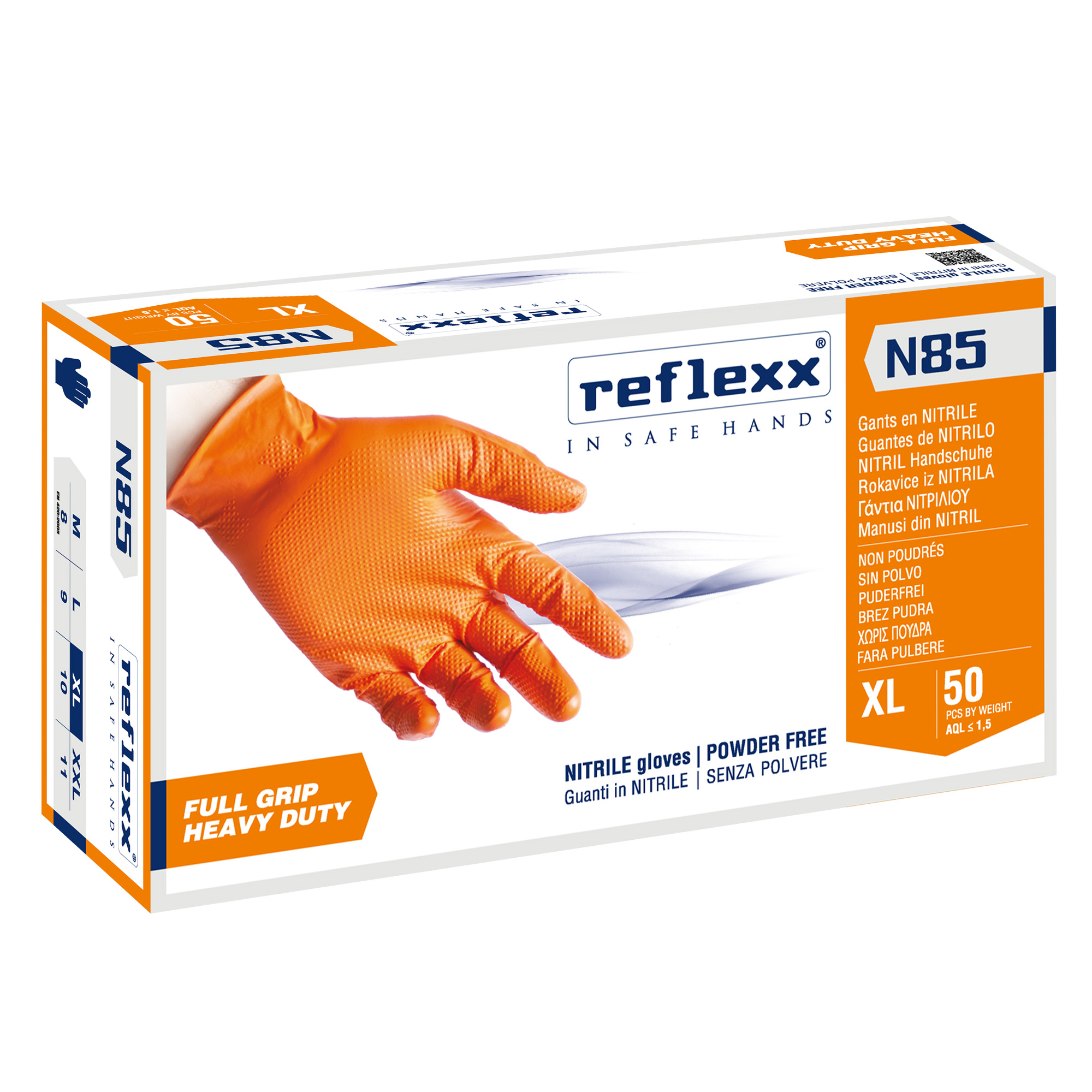 Guanti in nitrile N85 - ultra resistenti - …
