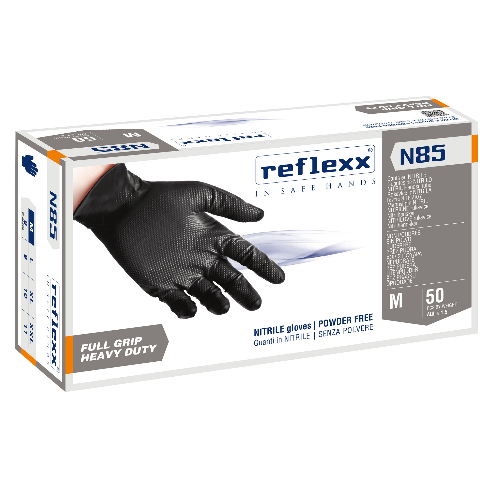 Guanti in nitrile N85B - ultra resistenti - …