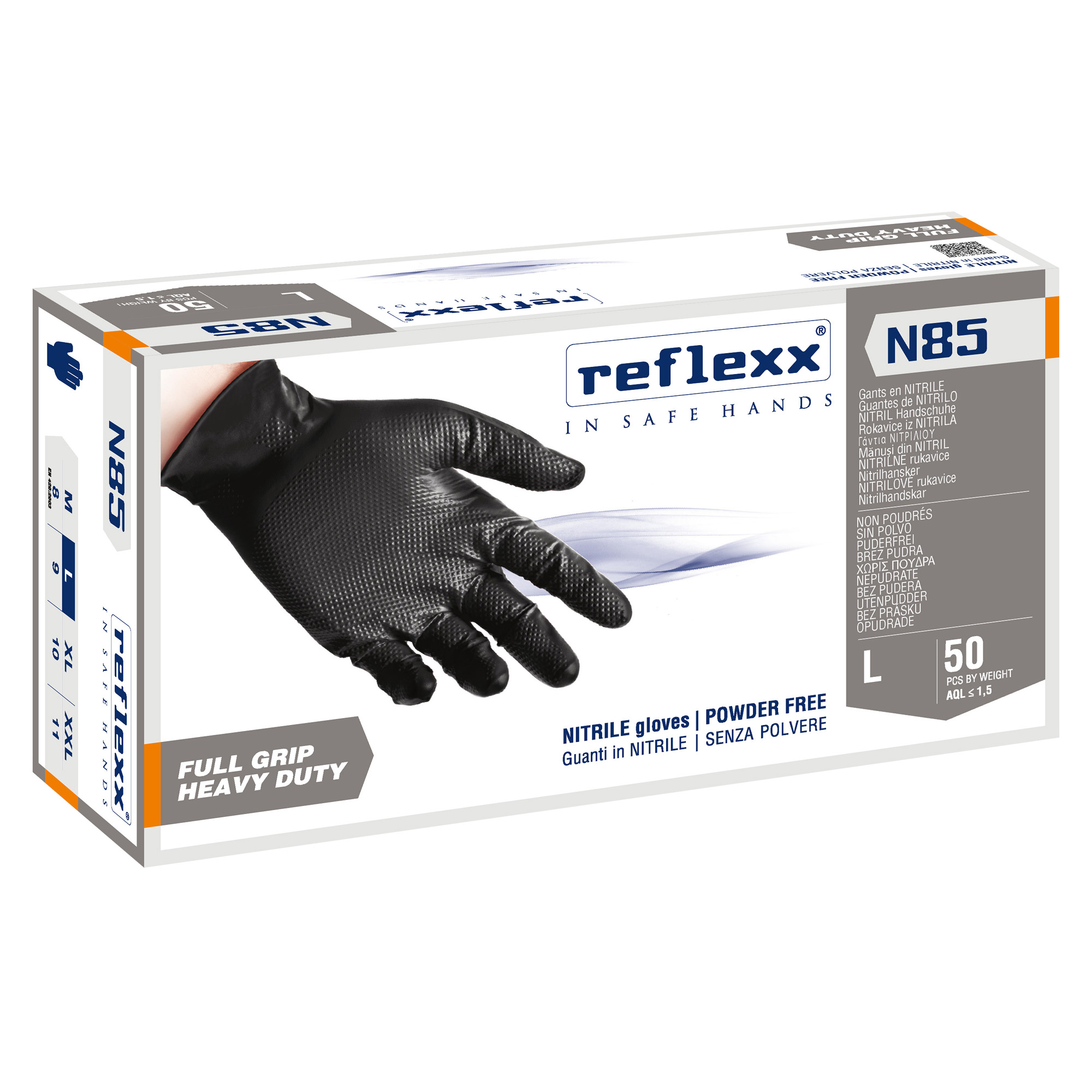 Guanti in nitrile N85B - ultra resistenti - …