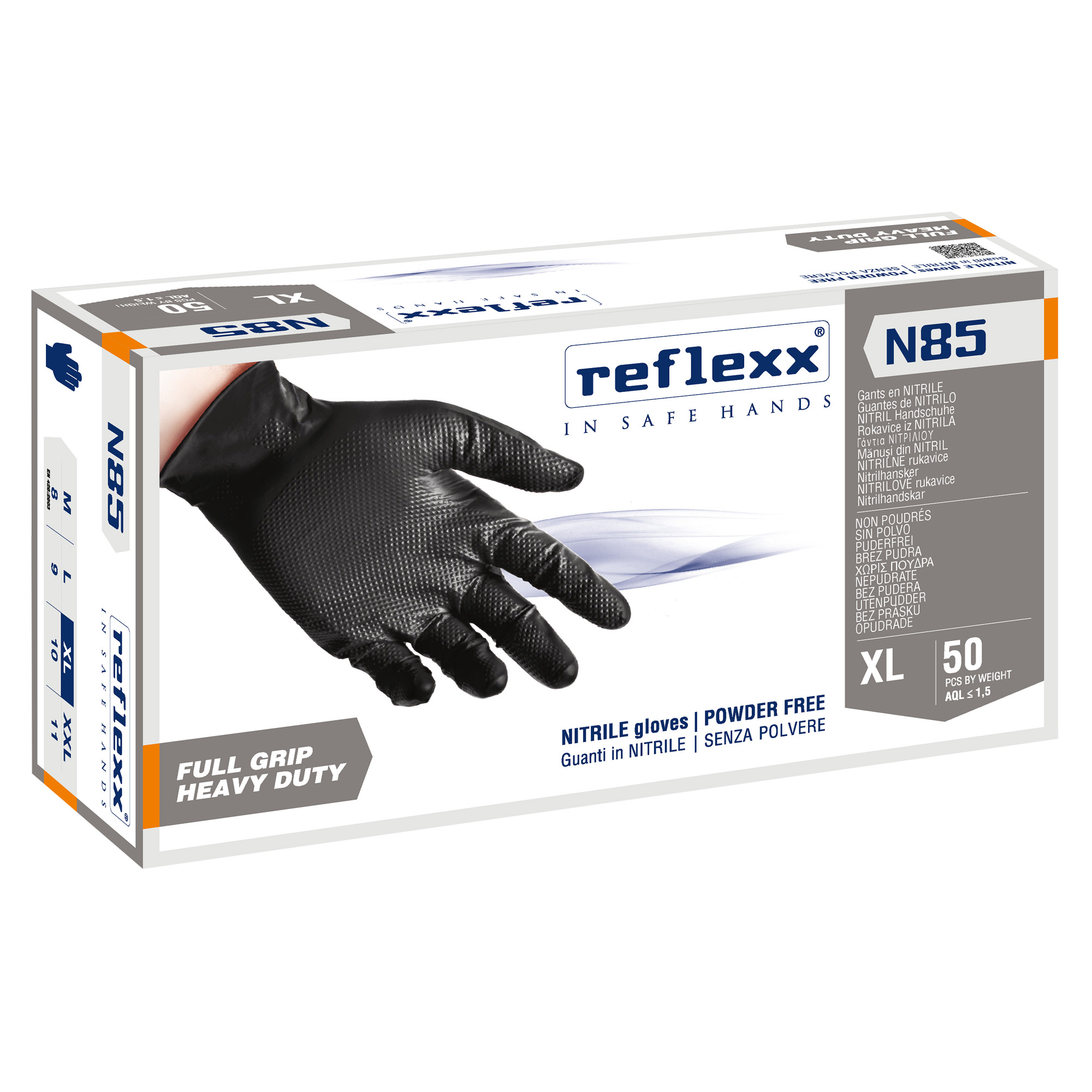Guanti in nitrile N85B - ultra resistenti - …
