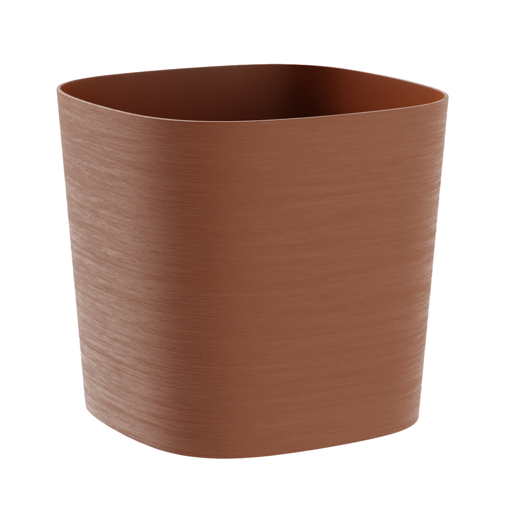 Vaso quadrato Capri - 26 L - terracotta …