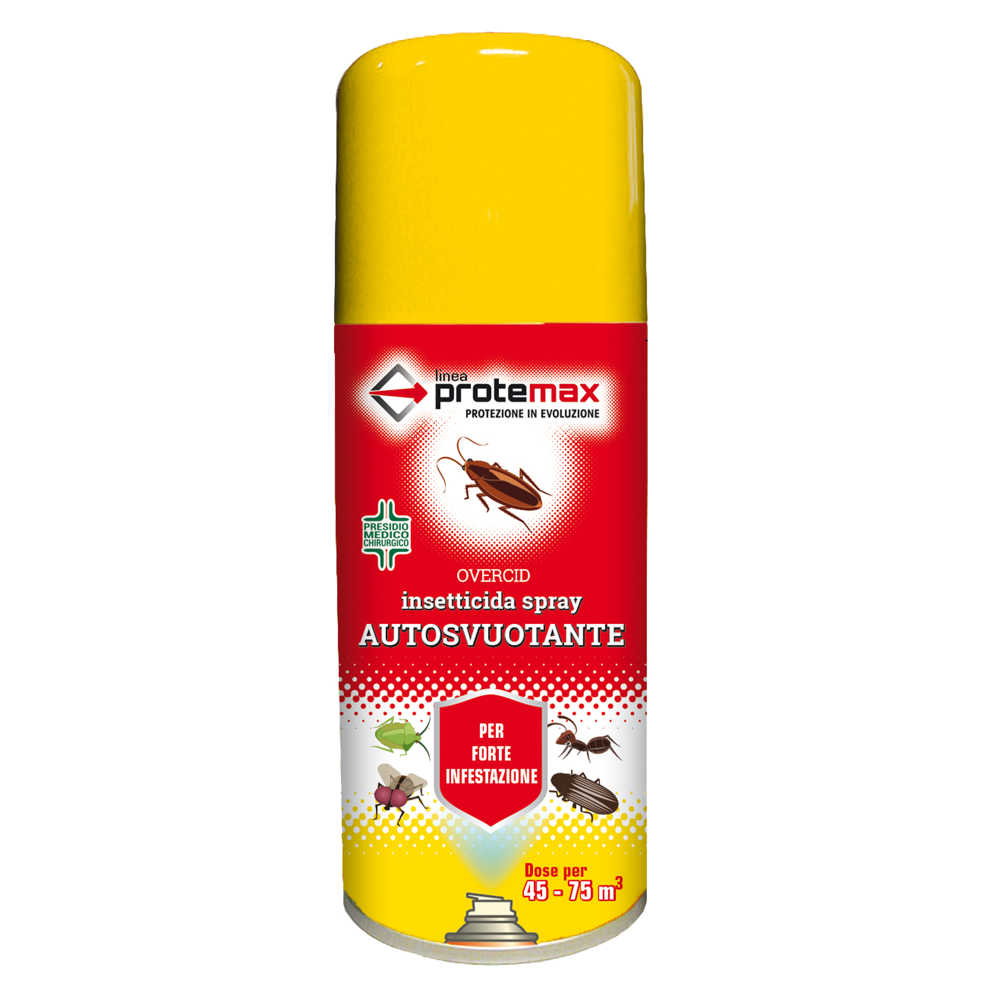 Insetticida spray Overcid - bomboletta autosvuotante - 150 …