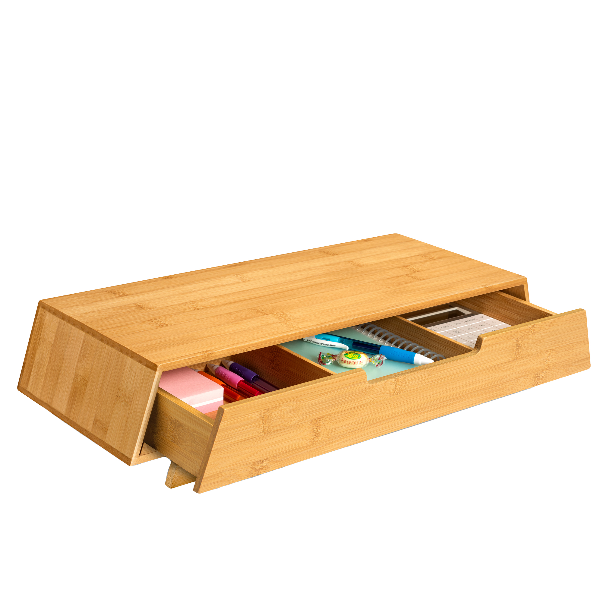 Supporto schermo - bamboo - colore naturale - …