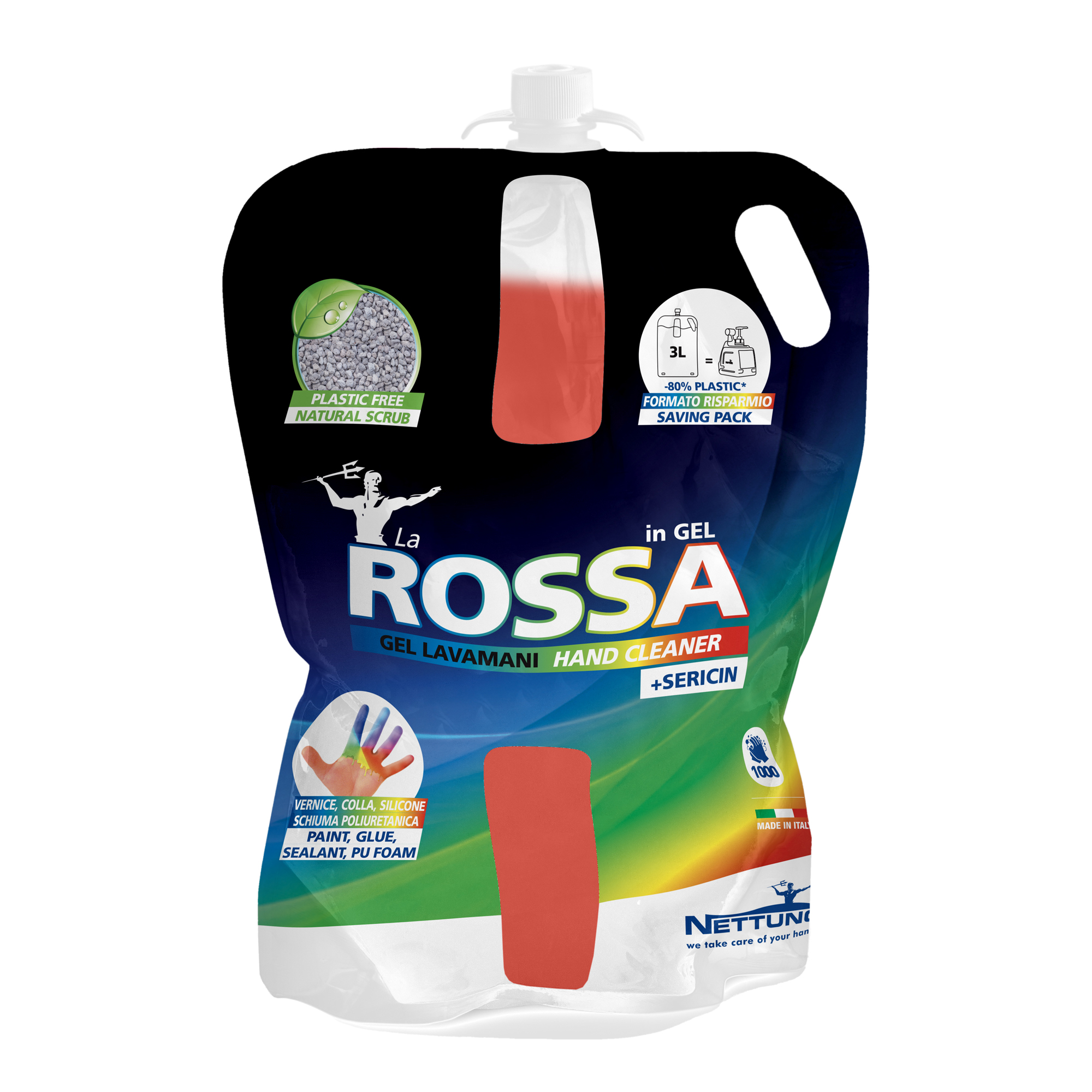 Gel lavamani La Rossa Gel - T-Bag ricarica …
