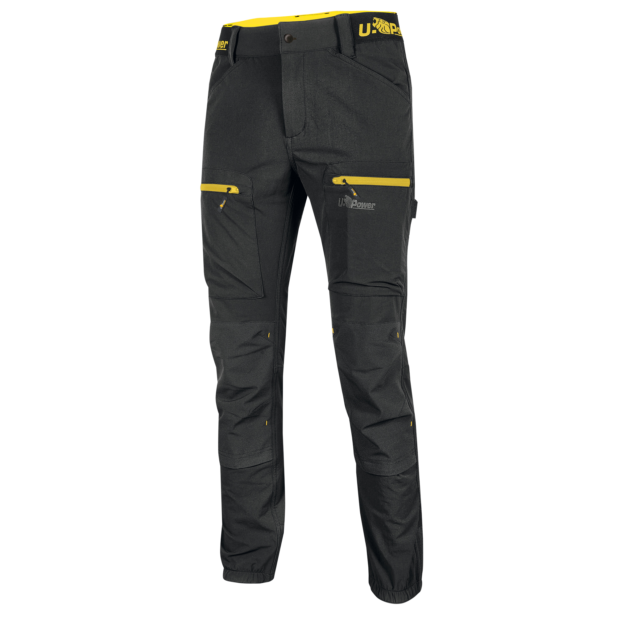 Pantalone Horizon - taglia XL - nero/giallo - …