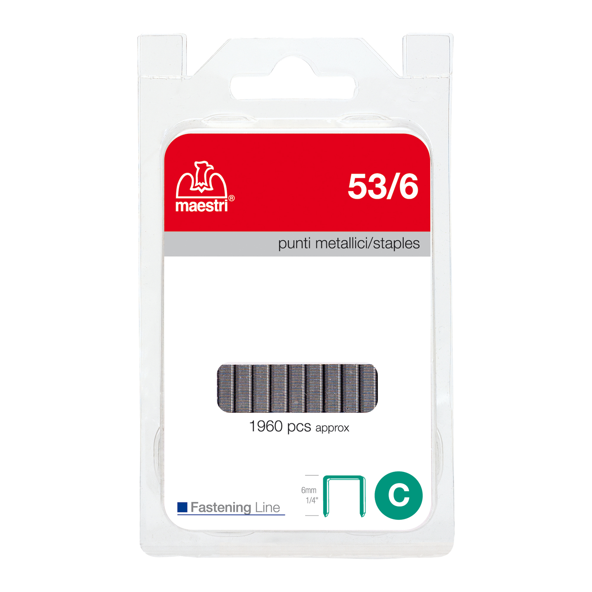 Punti zincati - 53/6 - 6 mm - …