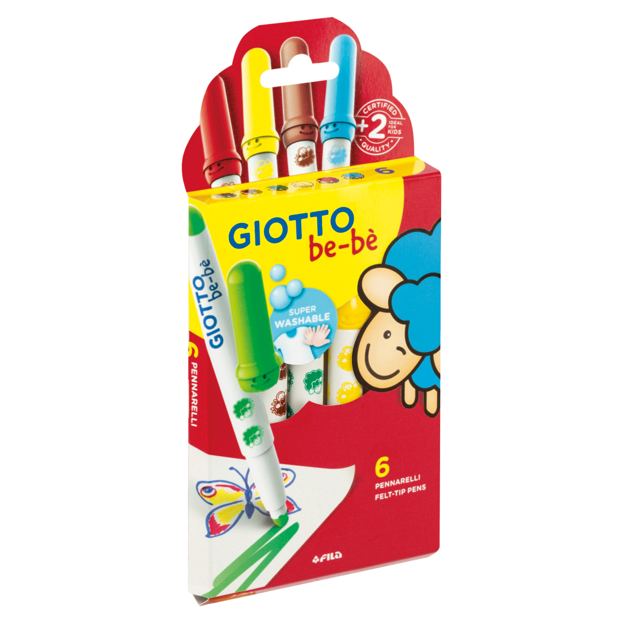 Pennarelli Bebè - colori assortiti - Giotto - …