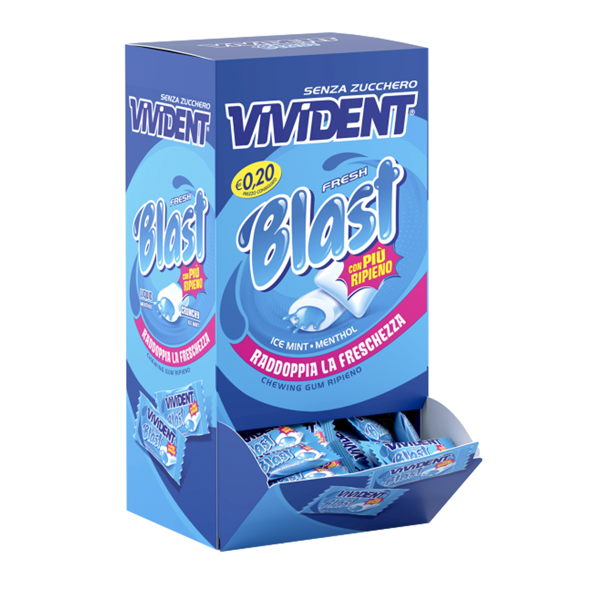 Gomma da masticare Vivident Fresh Blast - Perfetti …