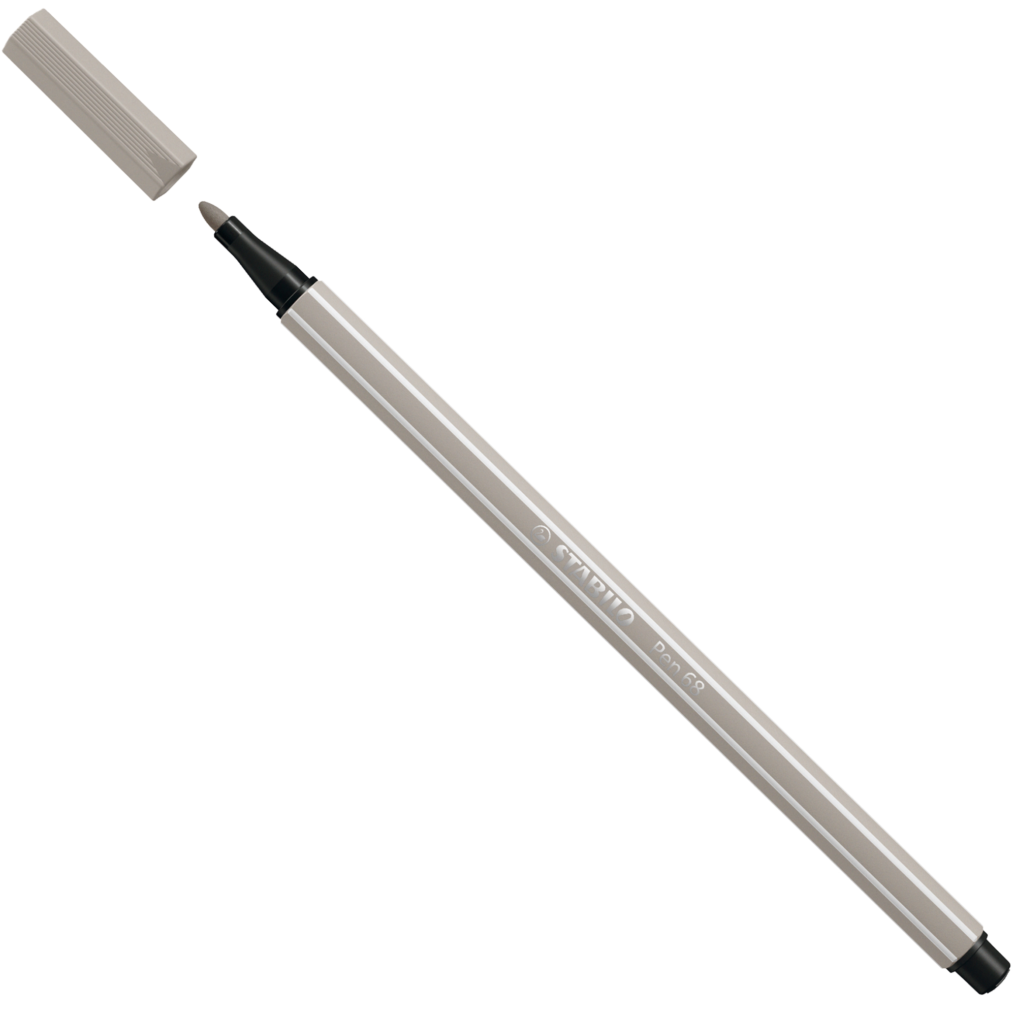 Pennarello Pen 68 - grigio caldo - 93 …