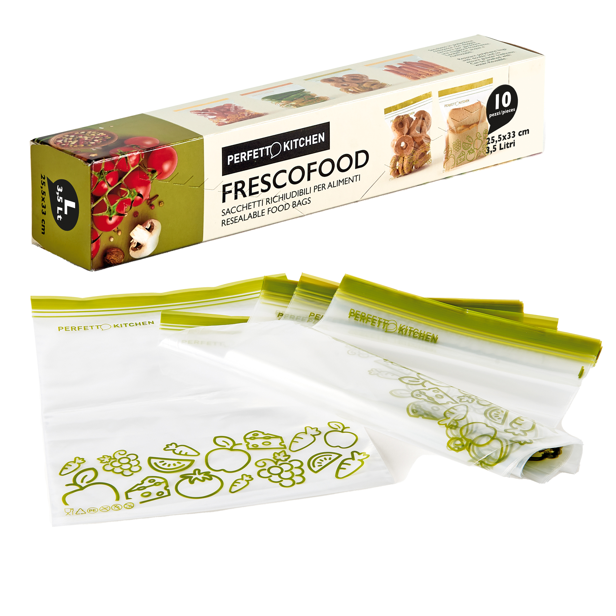Buste per alimenti FrescoFood - large - 25,5 …