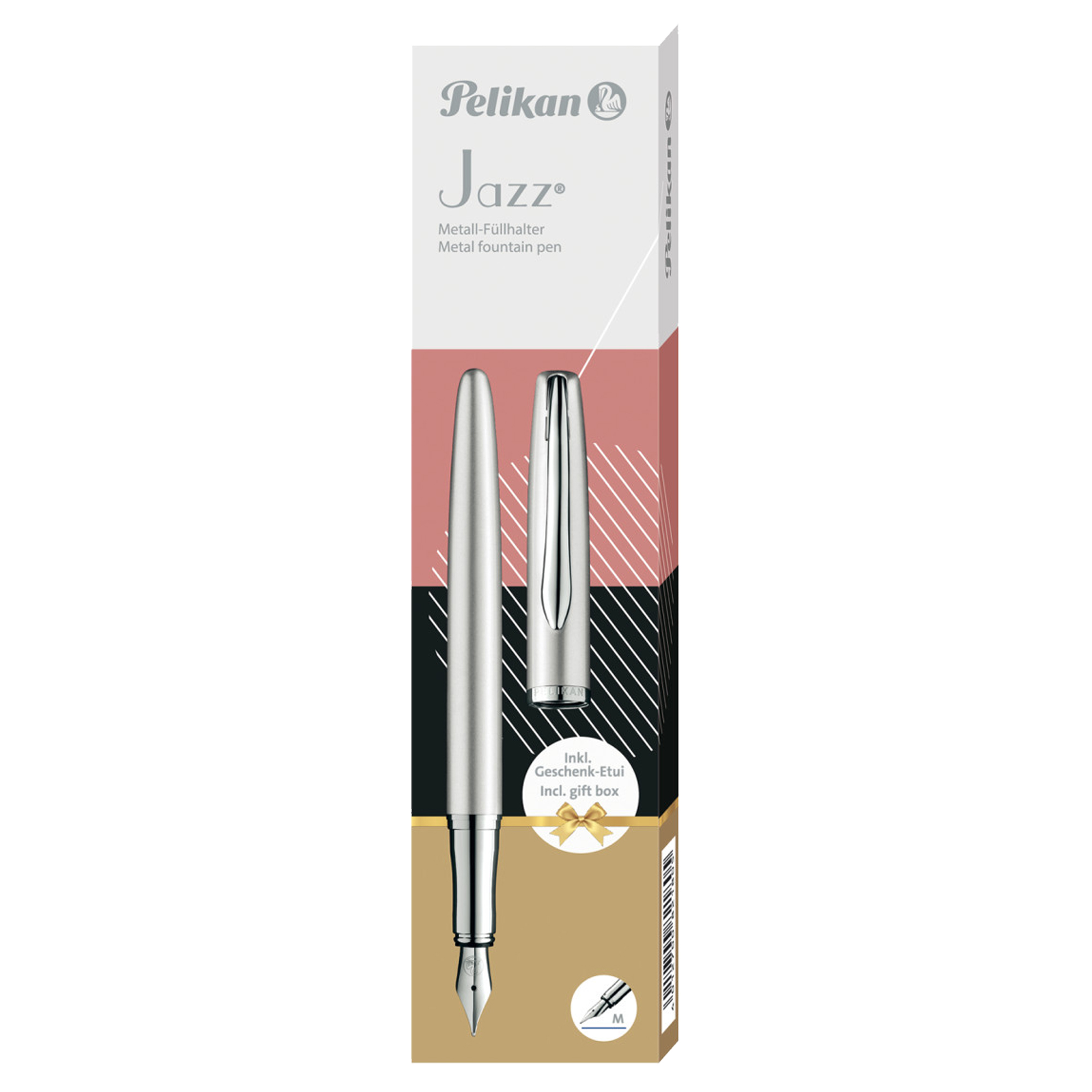 Penna sfilografica Jazz Noble Elegance - silver - …