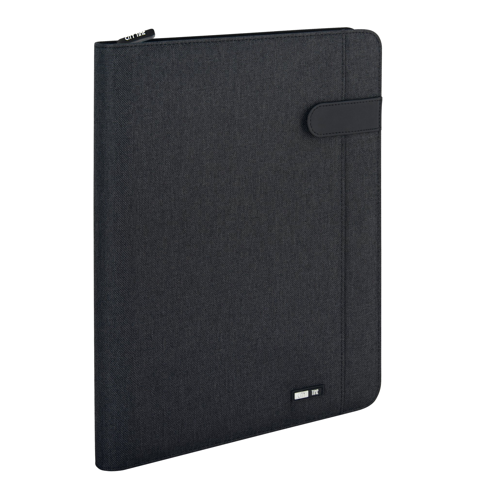 Portablocco Flap - tessuto - nero - A4 …