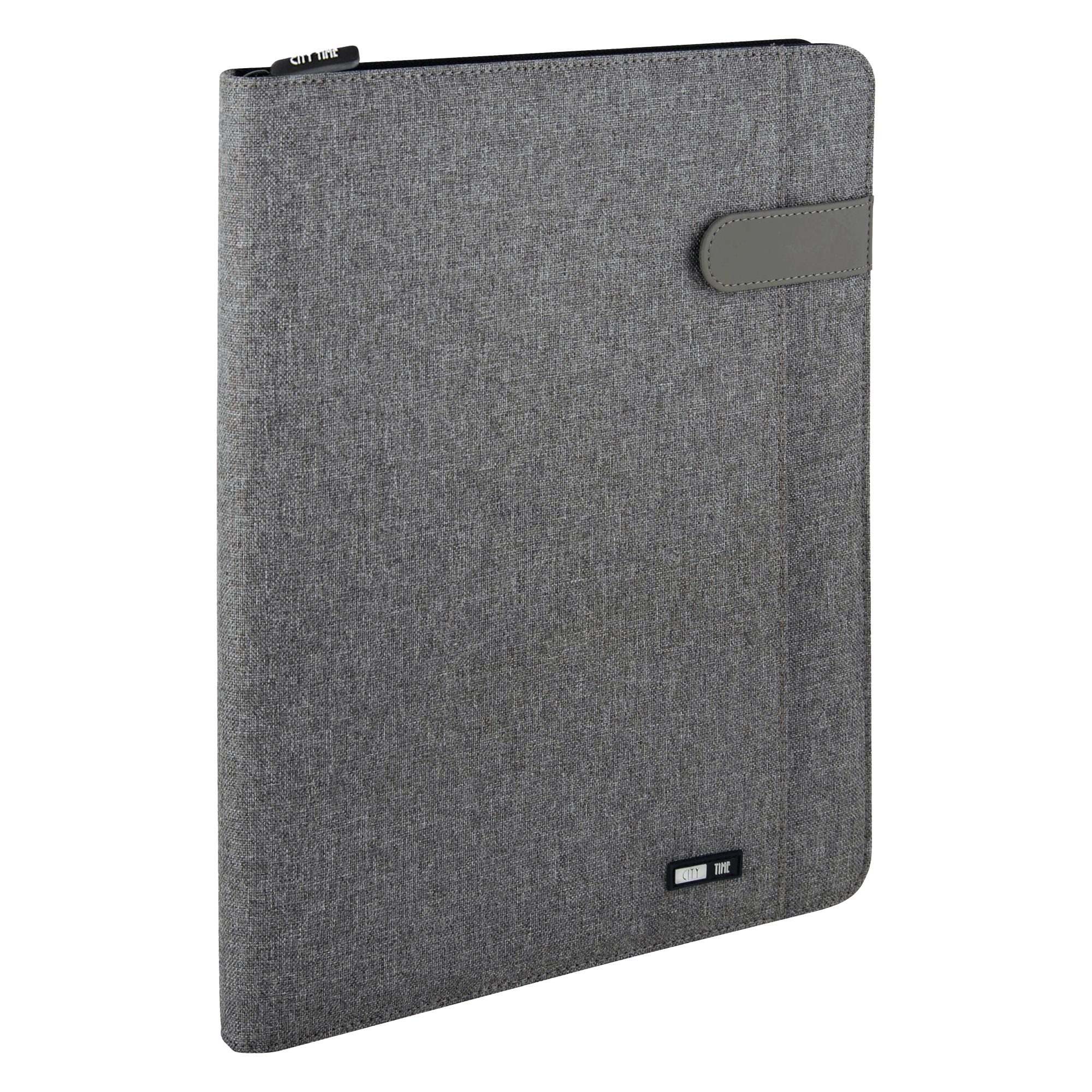 Portablocco Flap - tessuto - grigio - A4 …