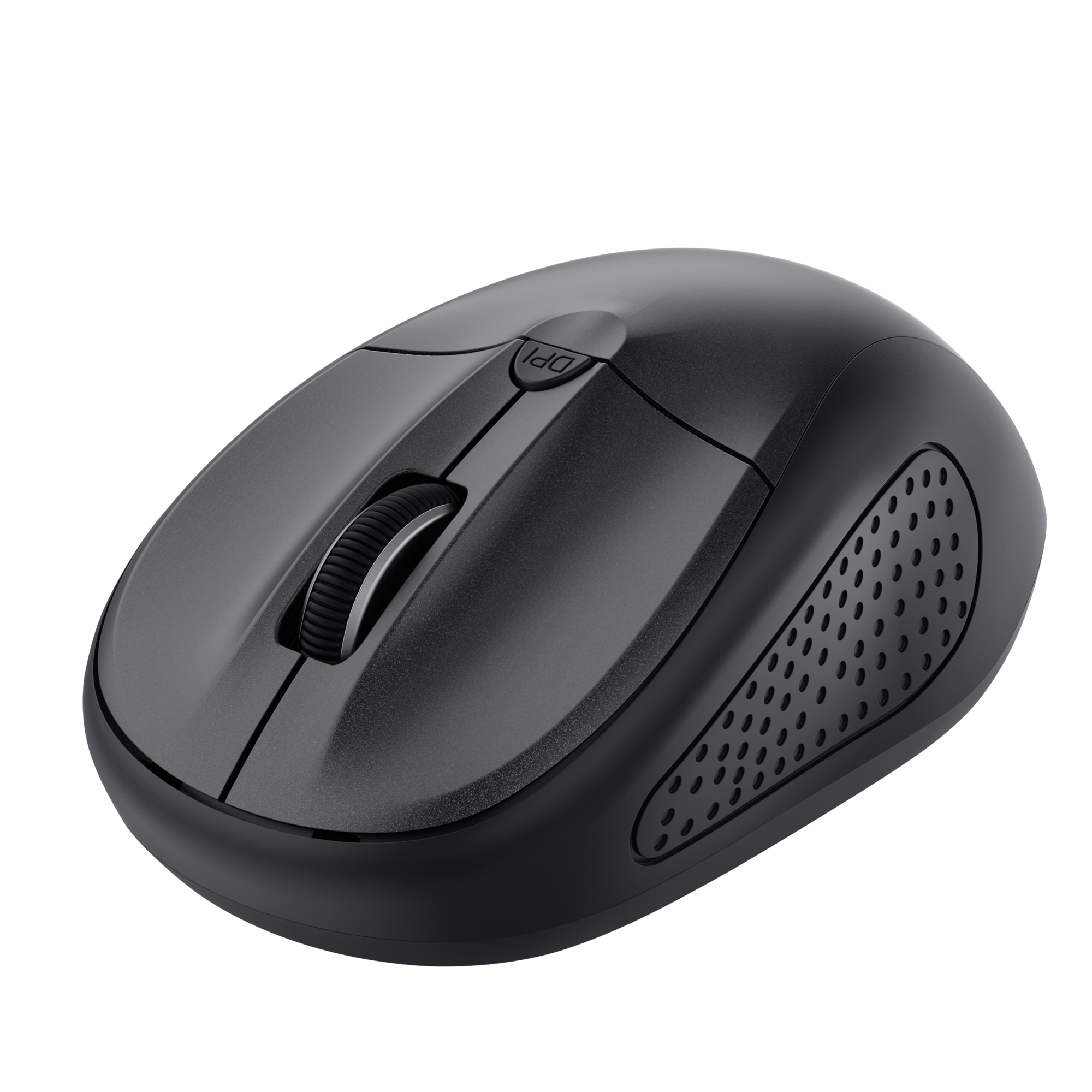 Trust Primo - Mouse - per destrorsi e per sinistrorsi - ottica - 4 pulsanti - senza fili - Bluetooth - nero