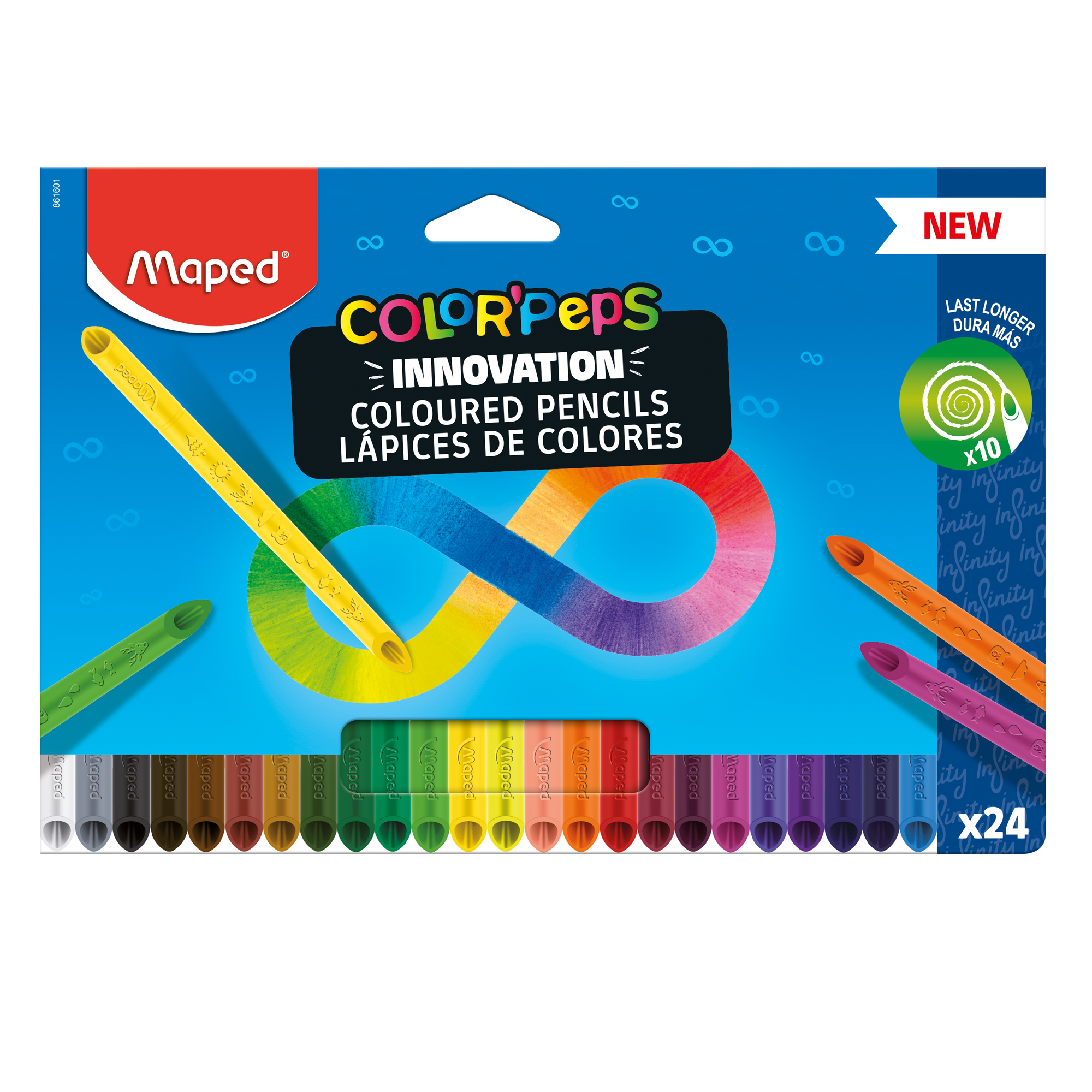 Pastello Color'Peps Infinity - colori assortiti - Maped …