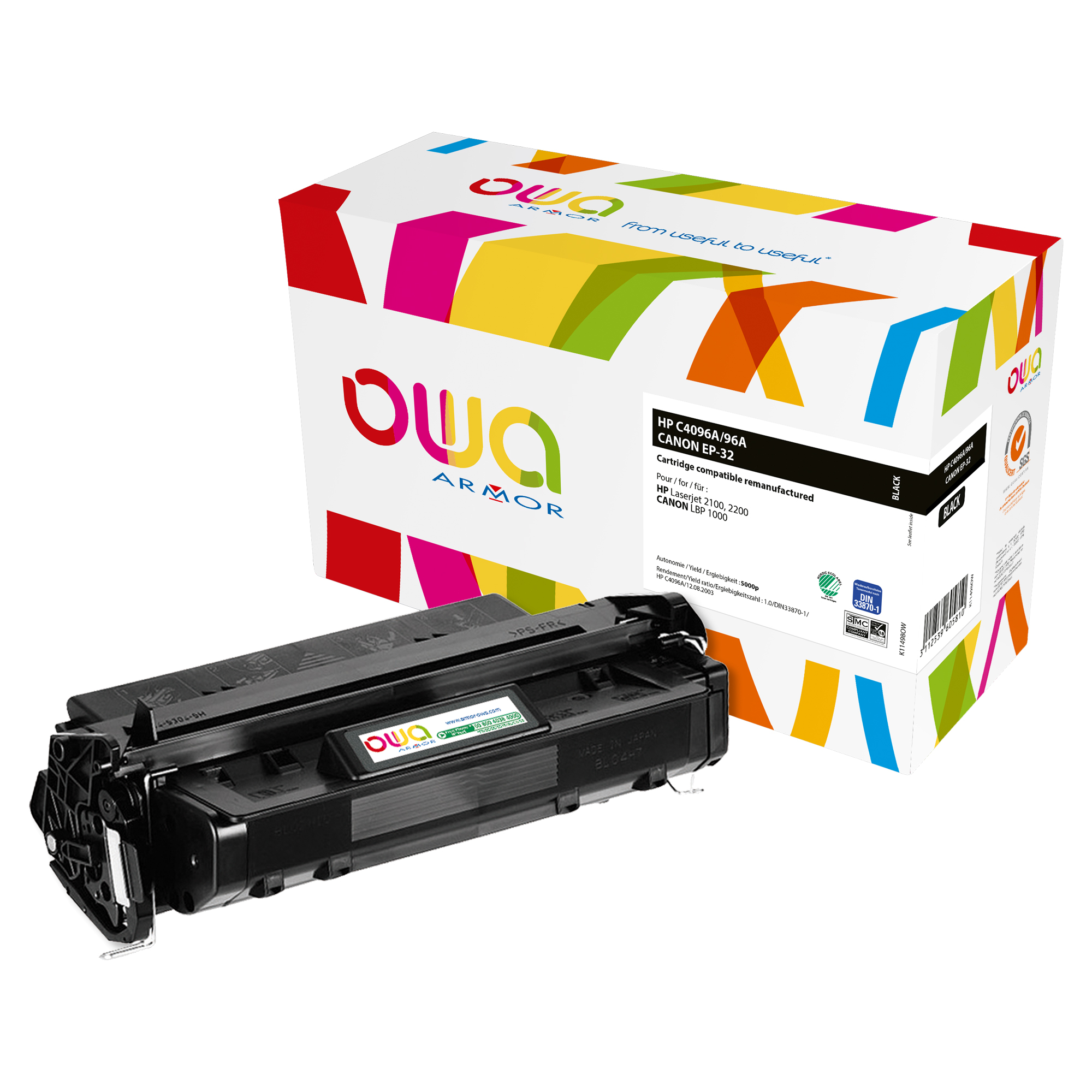 Armor - Toner Compatibile per Hp - Nero …