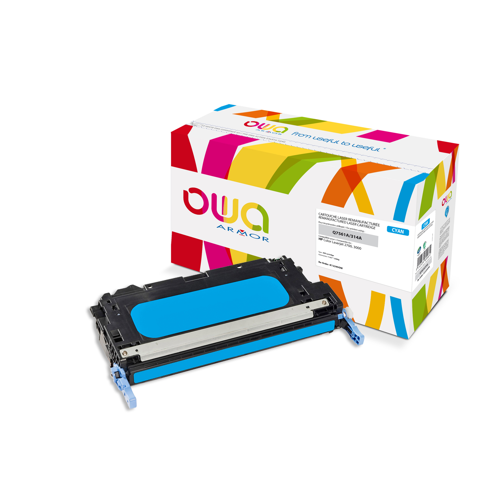Armor - Toner Compatibile per Hp - Ciano …
