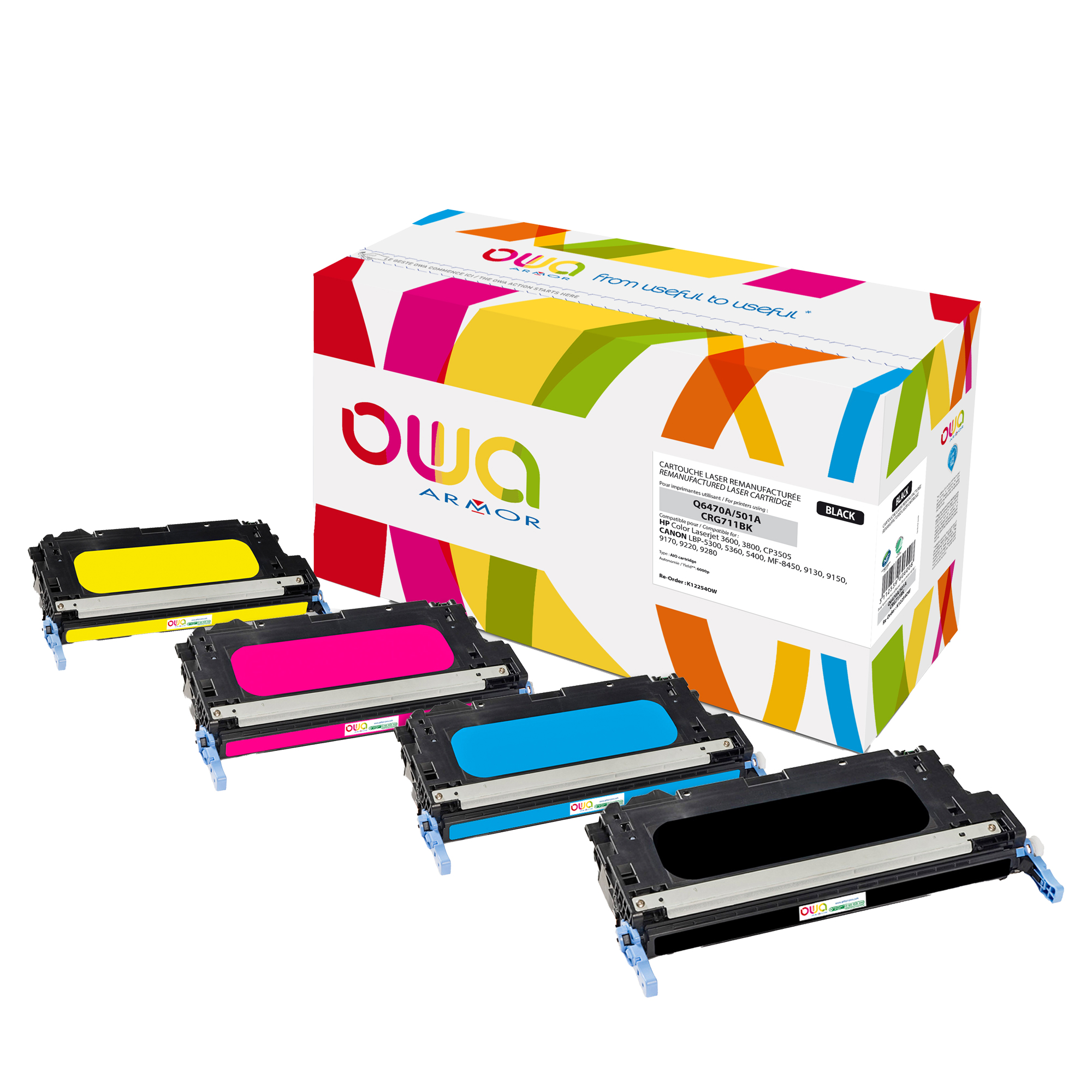 Armor - Toner Compatibile per Hp - Magenta …