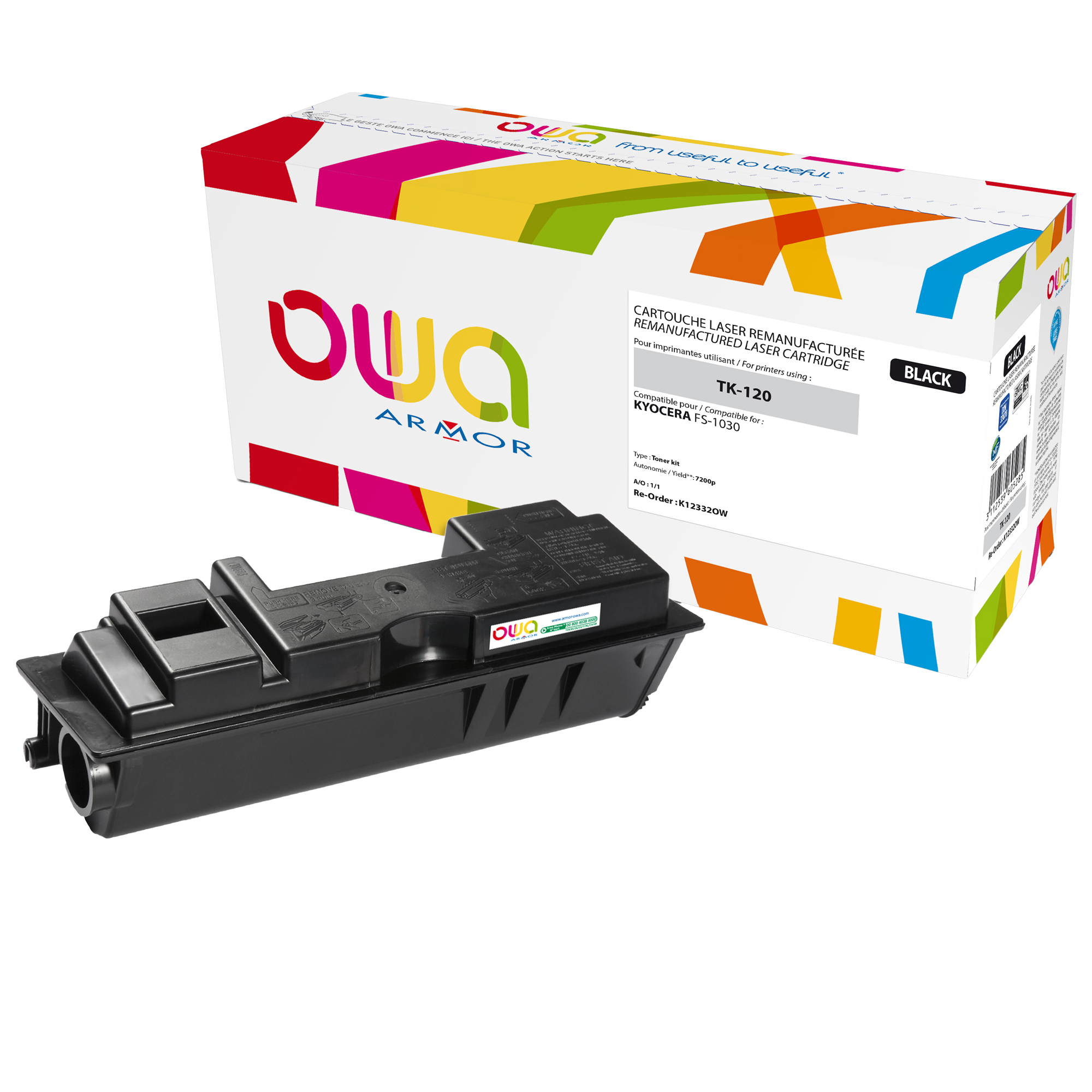 Armor - Toner Compatibile per Kyocera - Nero …