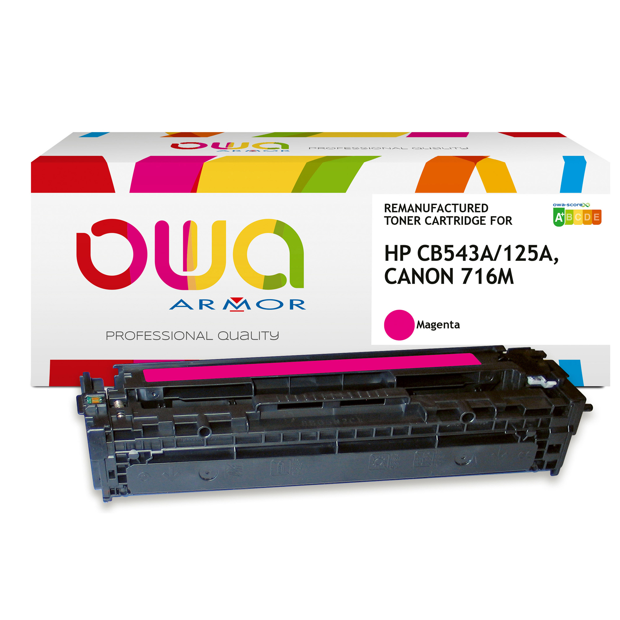 Armor - Toner Compatibile per Hp - Magenta …