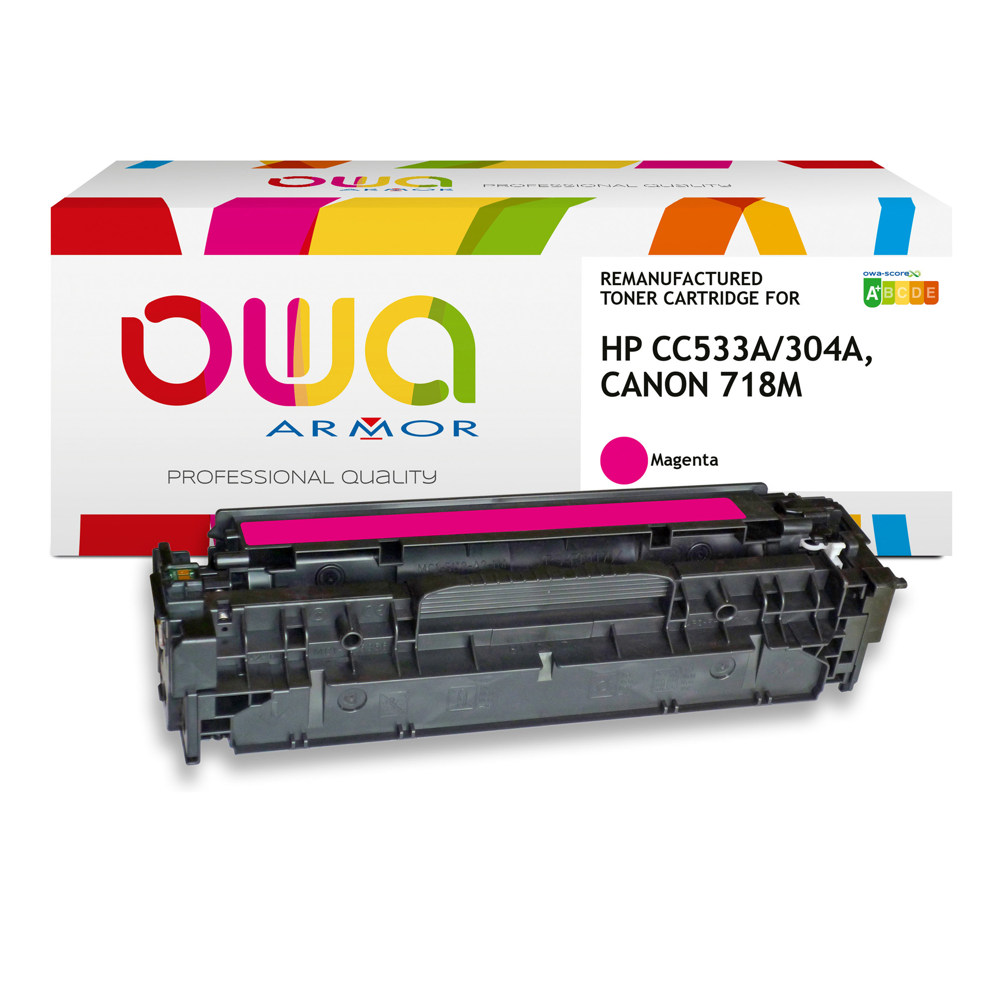 Armor - Toner Compatibile per Hp - Magenta …