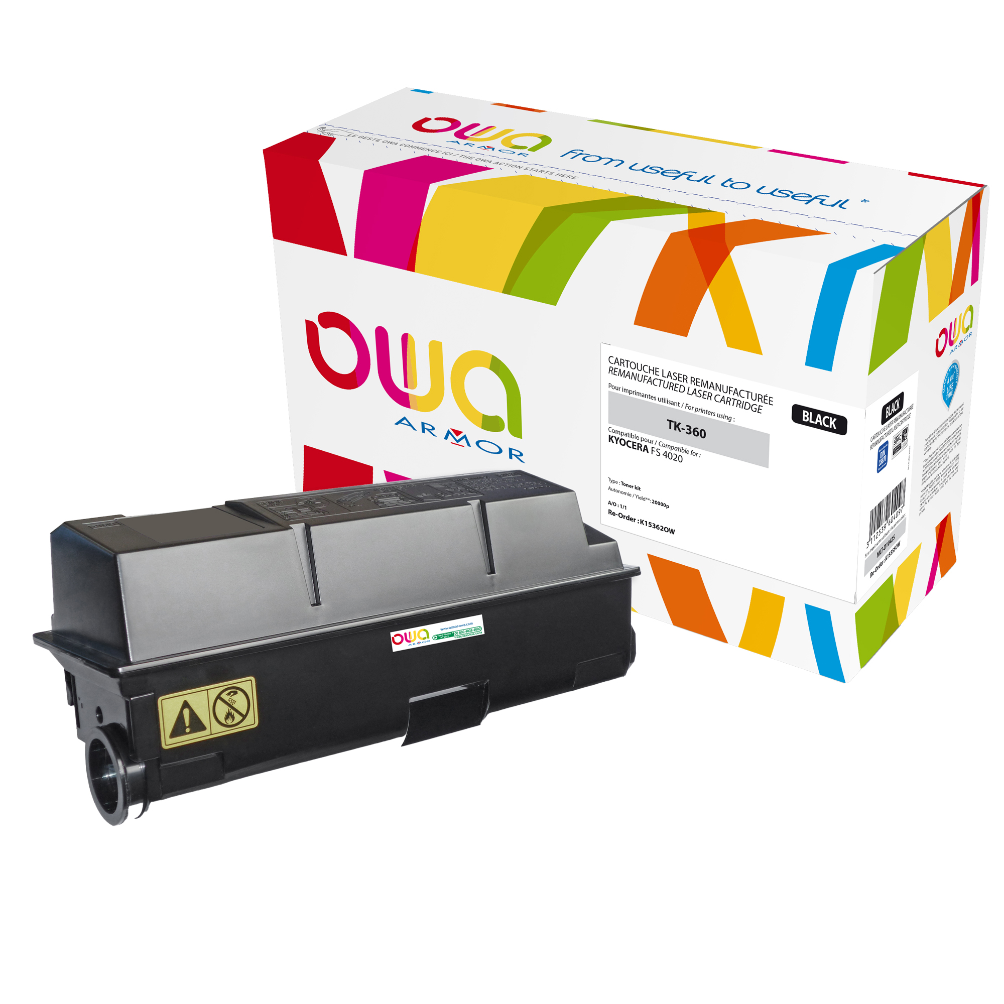 Armor - Toner Compatibile per Kyocera - Nero …