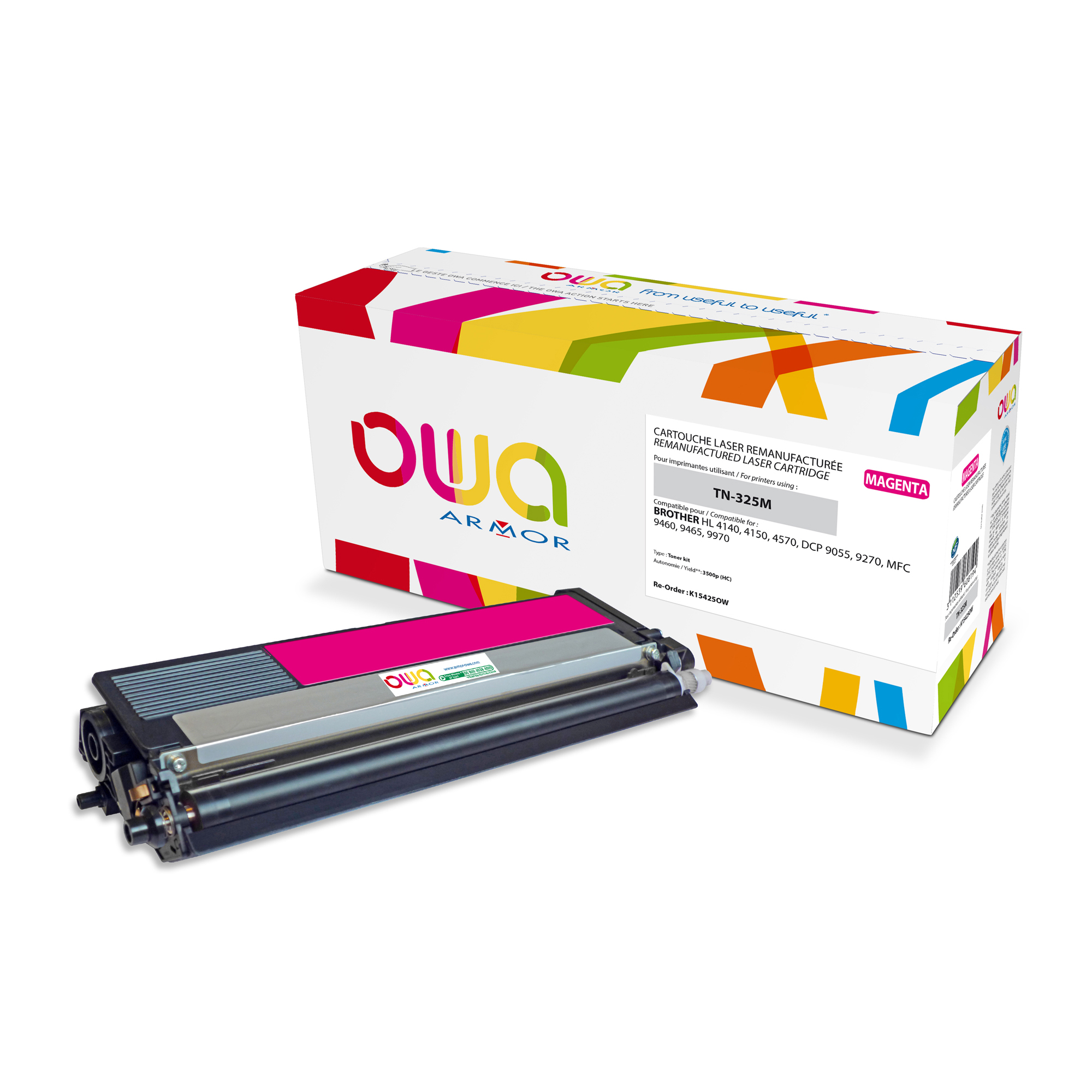 Armor - Toner Compatibile per Brother - Magenta …
