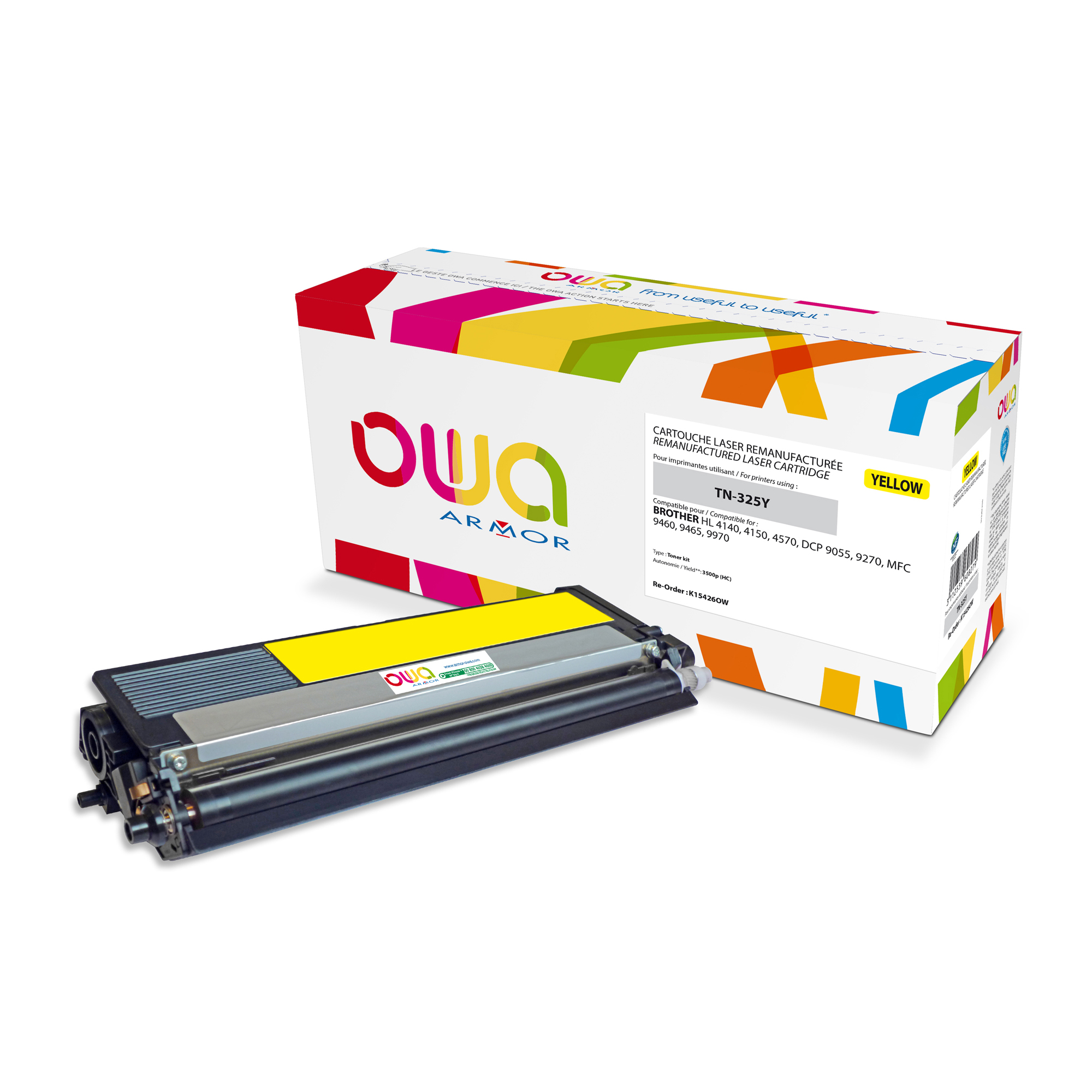 Armor - Toner Compatibile per Brother - Giallo …