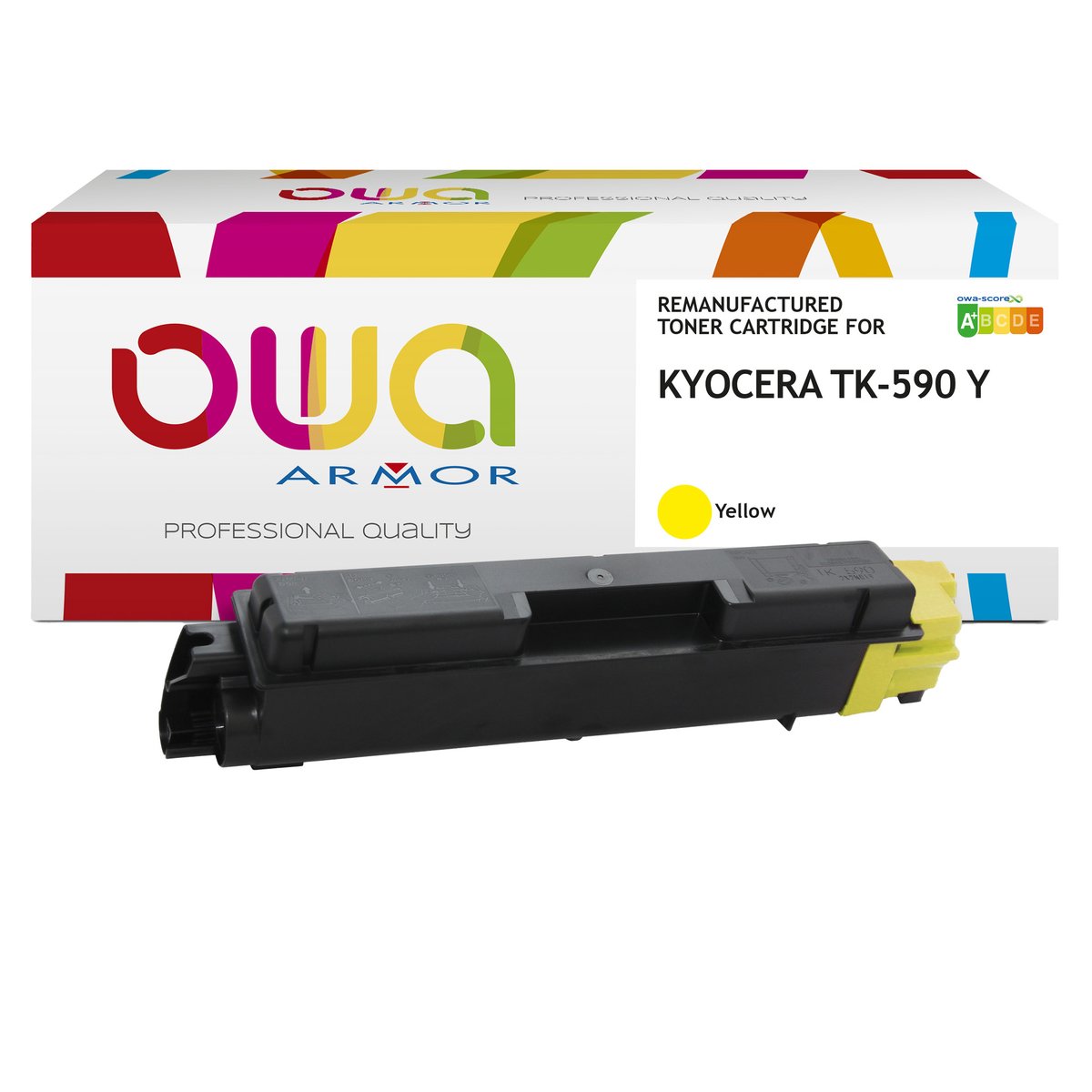 Armor Toner Compatibile per Kyocera TK-590Y - Giallo …