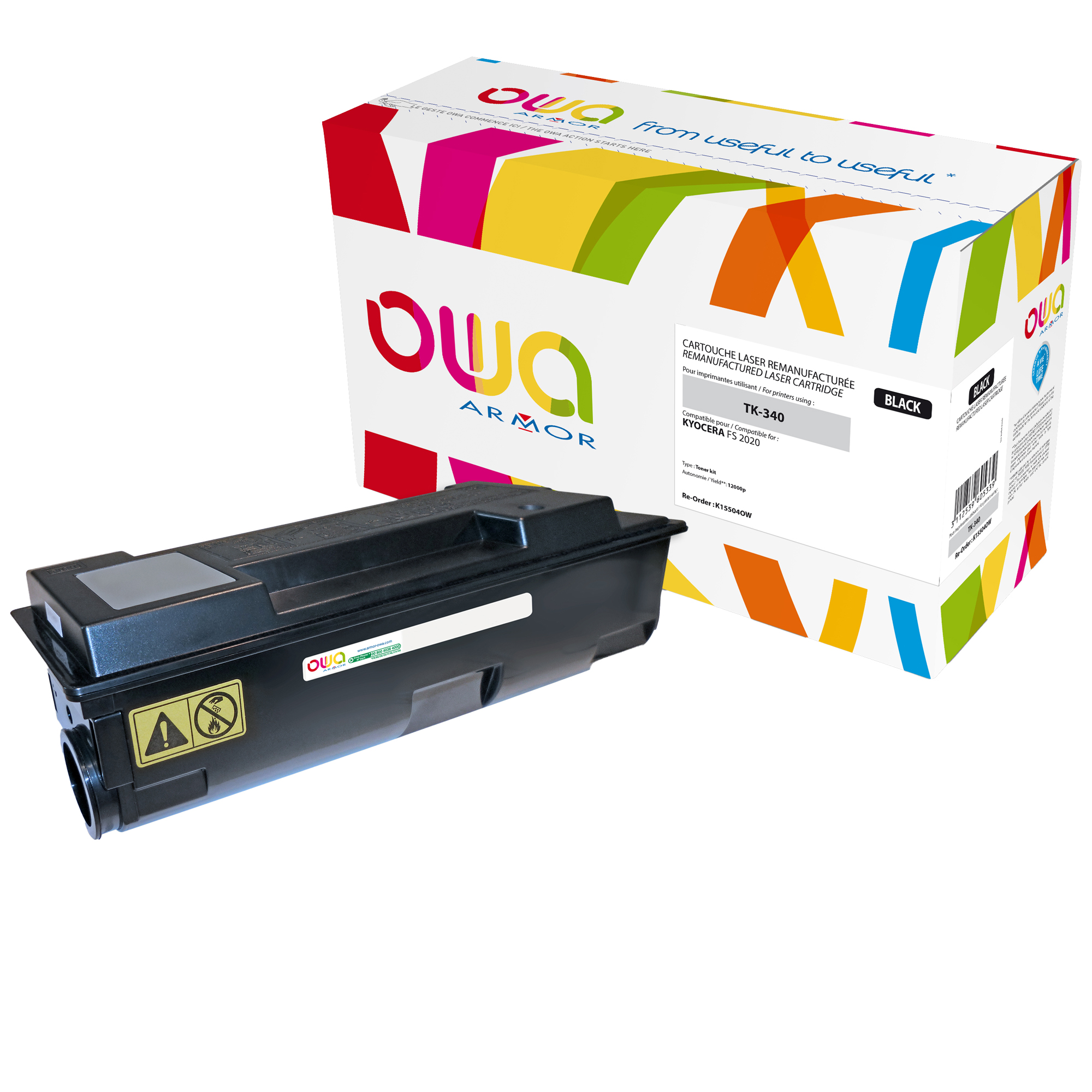 Armor - Toner Compatibile per Kyocera - Nero …