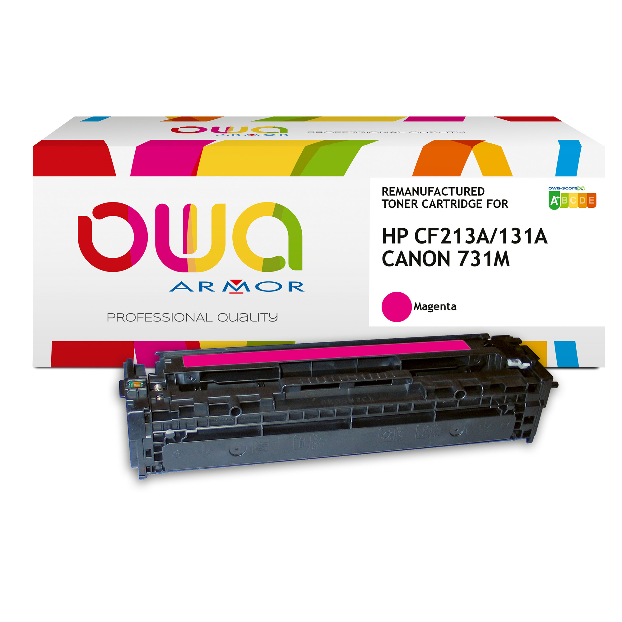 Armor - Toner Compatibile per Hp - Magenta …