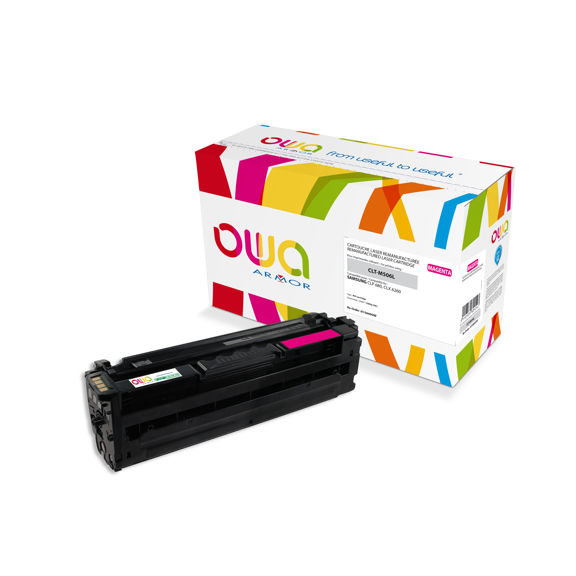 Armor - Toner Compatibile per Hp/Samsung - Magenta …