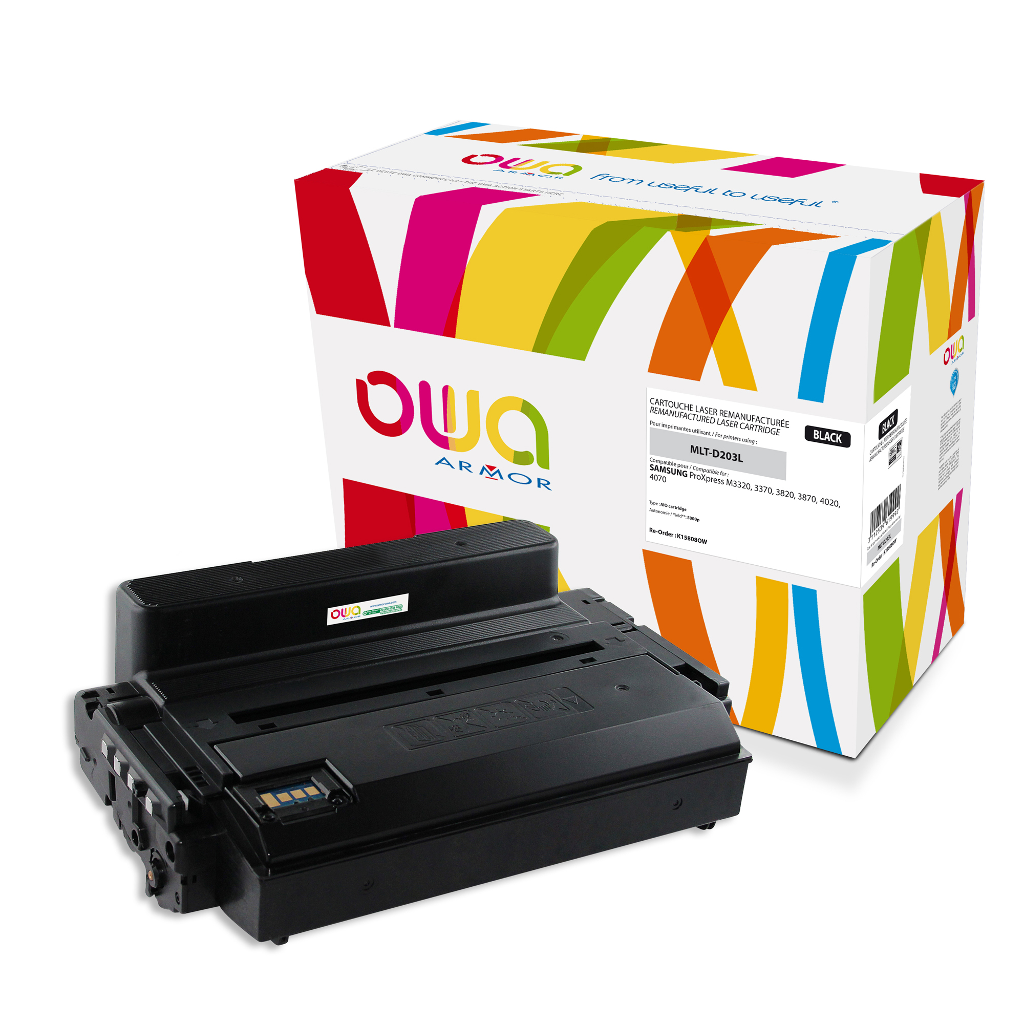 Armor - Toner Compatibile per Hp/Samsung - Nero …