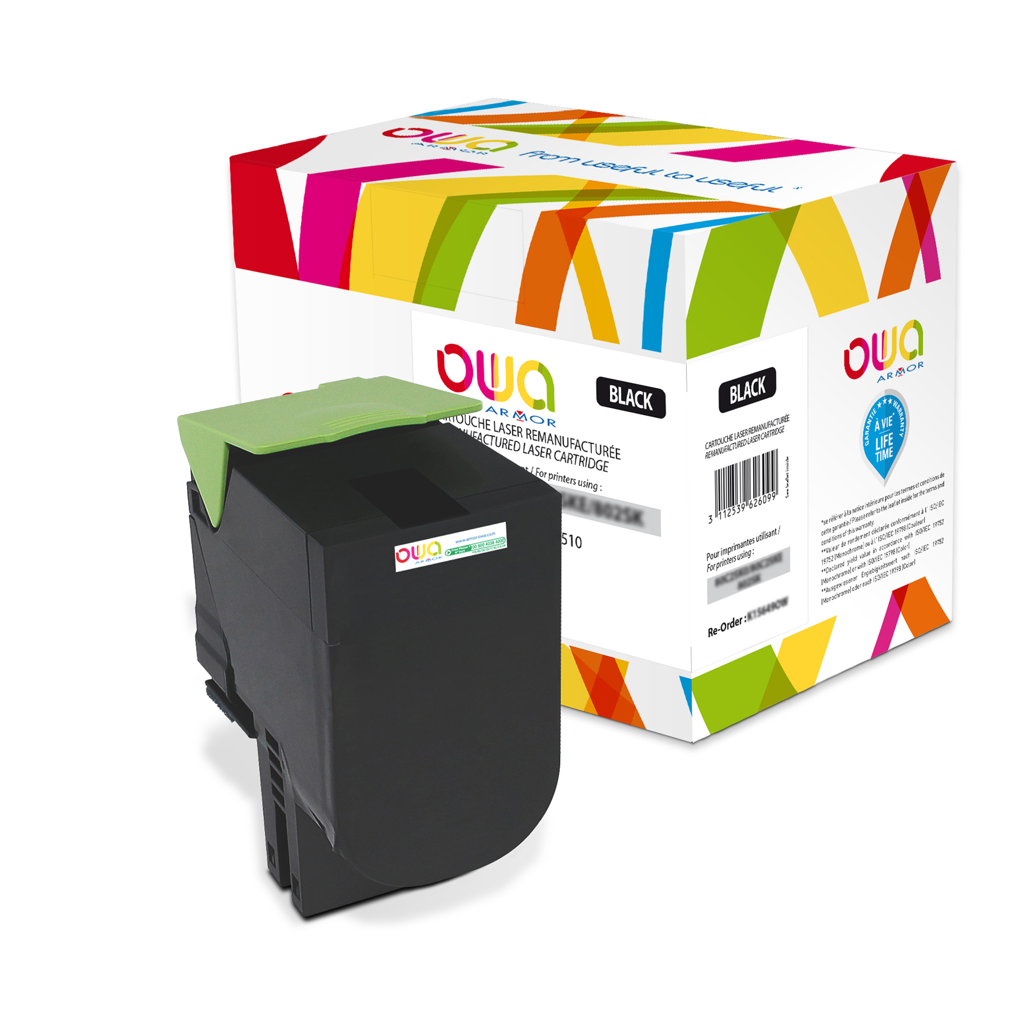 Armor - Toner Compatibile per Lexmark - Nero …