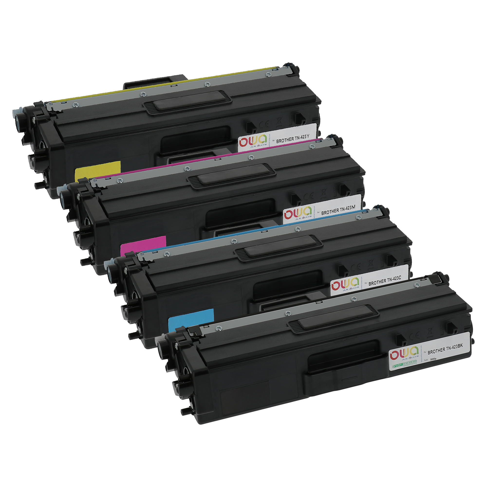 Armor - Toner Compatibile per Brother TN-423BK - …