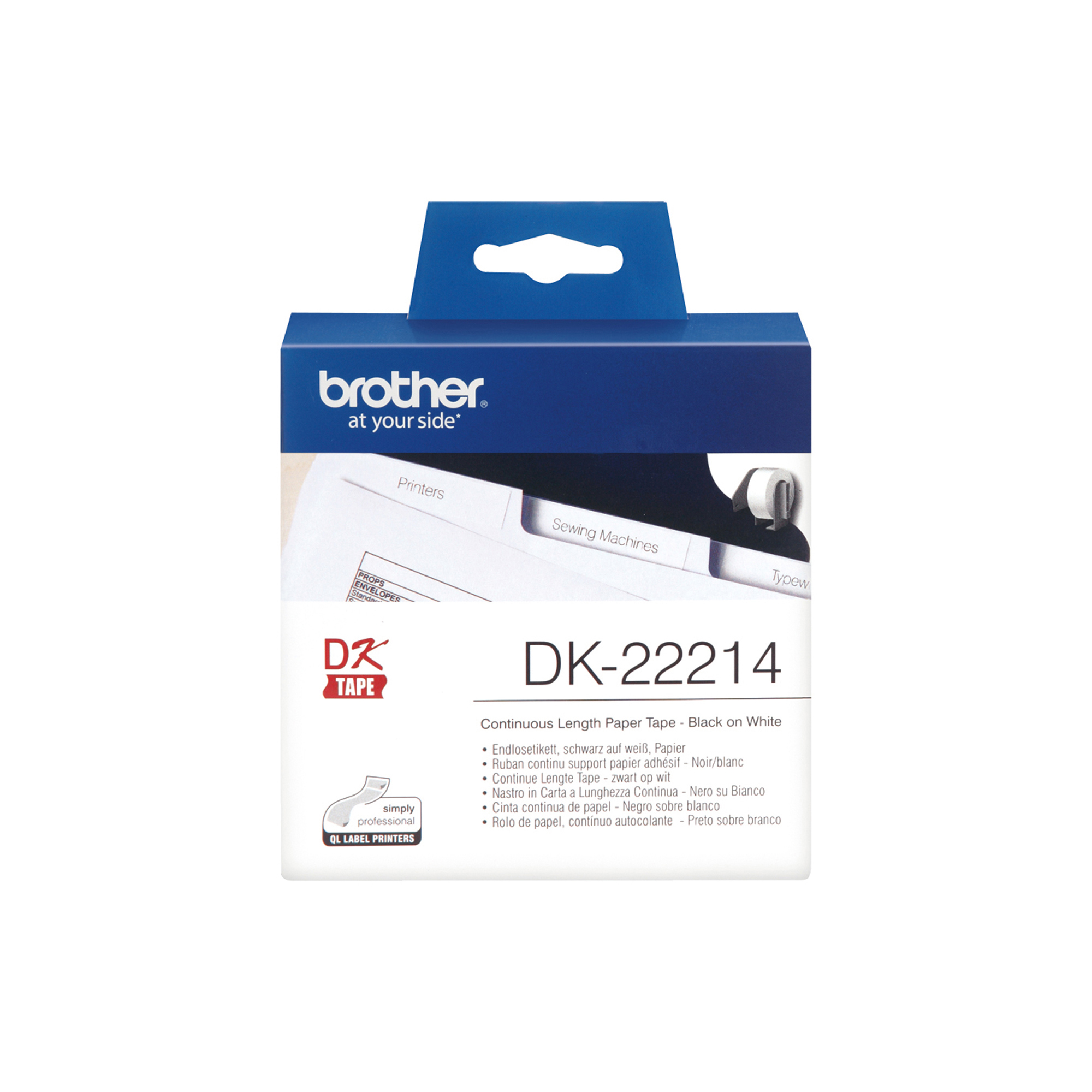 Brother - Rotolo etichetta continua - carta adesiva …