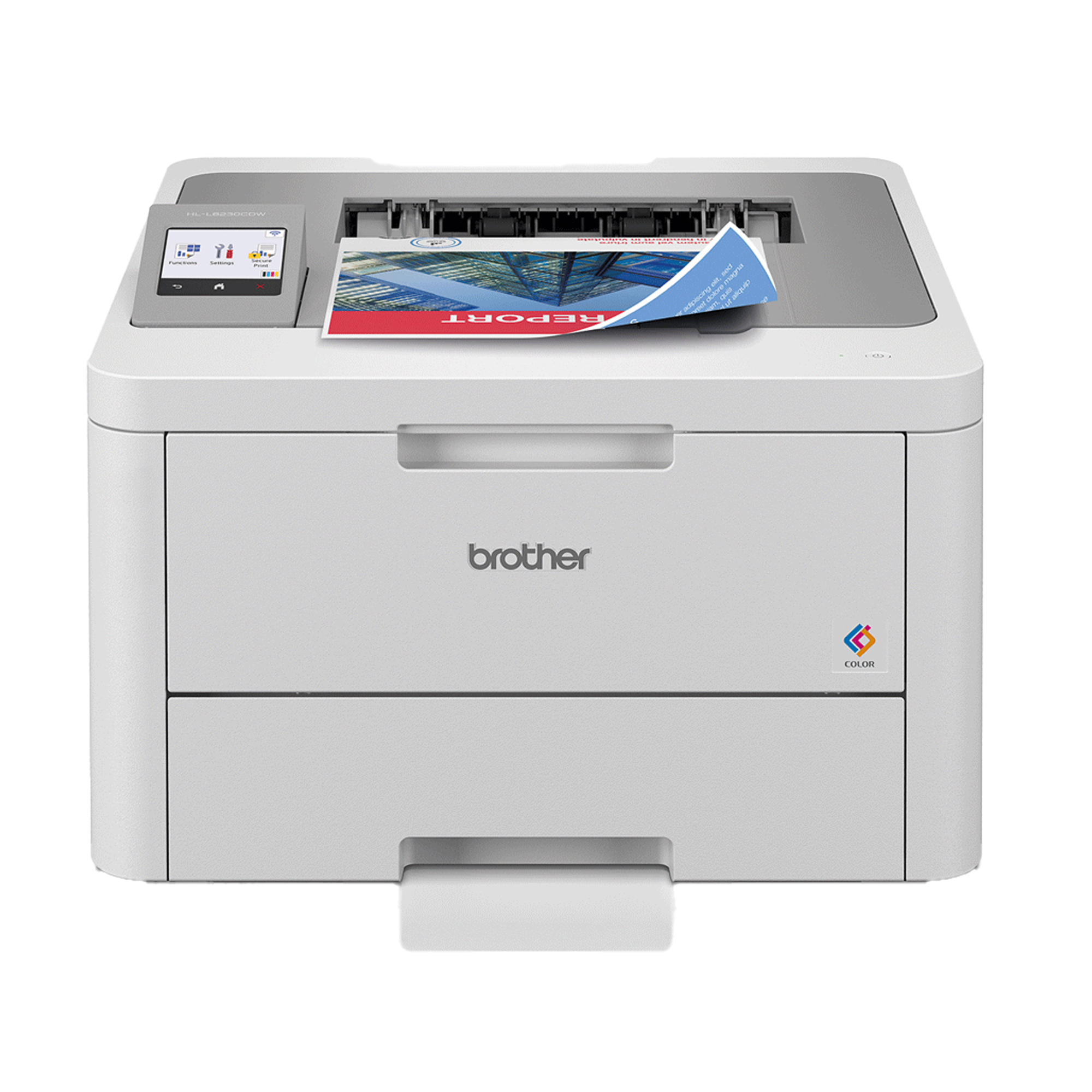 Brother HL-L8230CDW - Stampante - colore - Duplex - LED - A4/Legal - 600 x 600 dpi - fino a 30 ppm (mono) / fino a 30 ppm (colore) - capacità 250 fogli - USB 2.0, Wi-Fi(n)