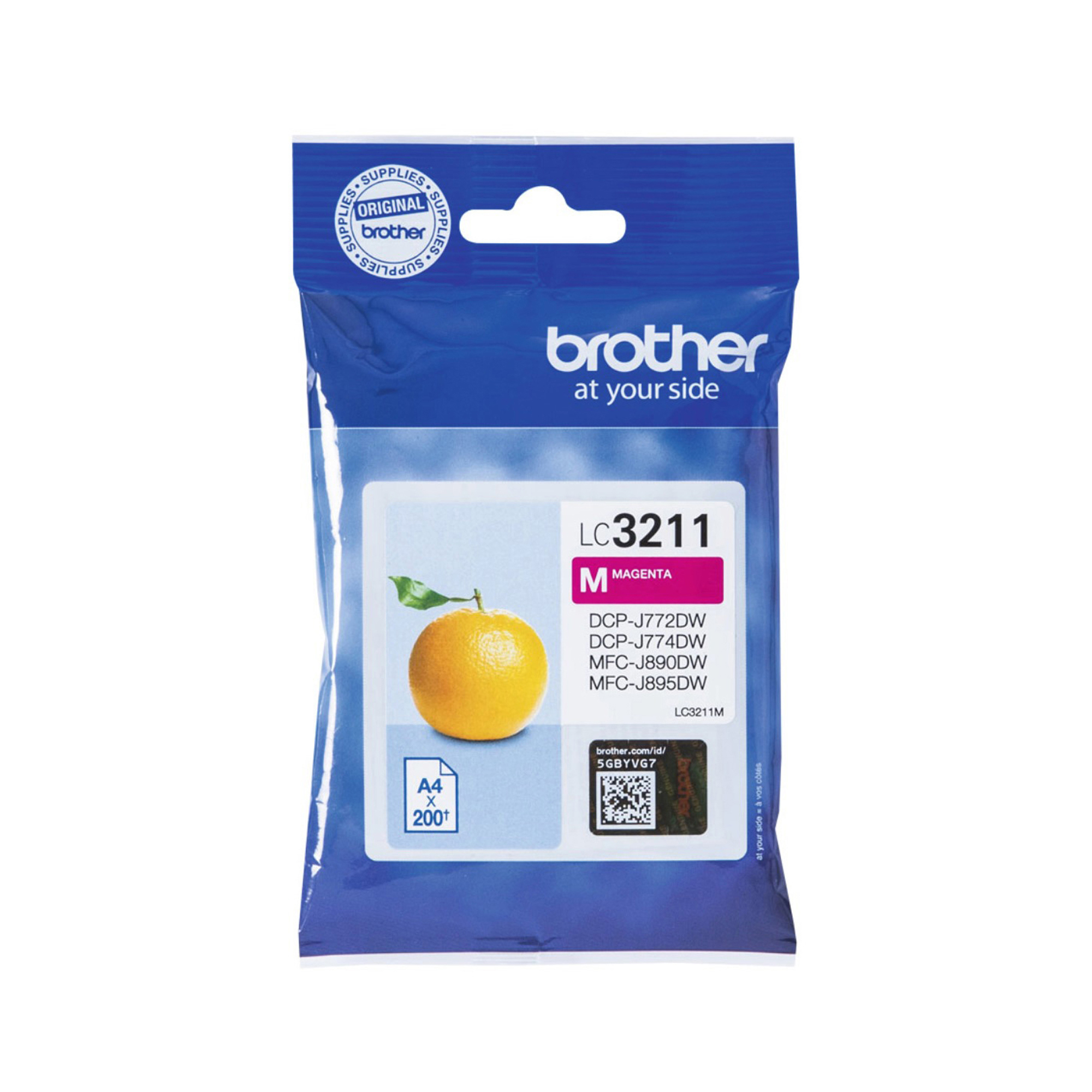 Brother LC3211M - Magenta - originale - cartuccia d'inchiostro - per Brother DCP-J572, DCP-J772, DCP-J774, MFC-J890, MFC-J895