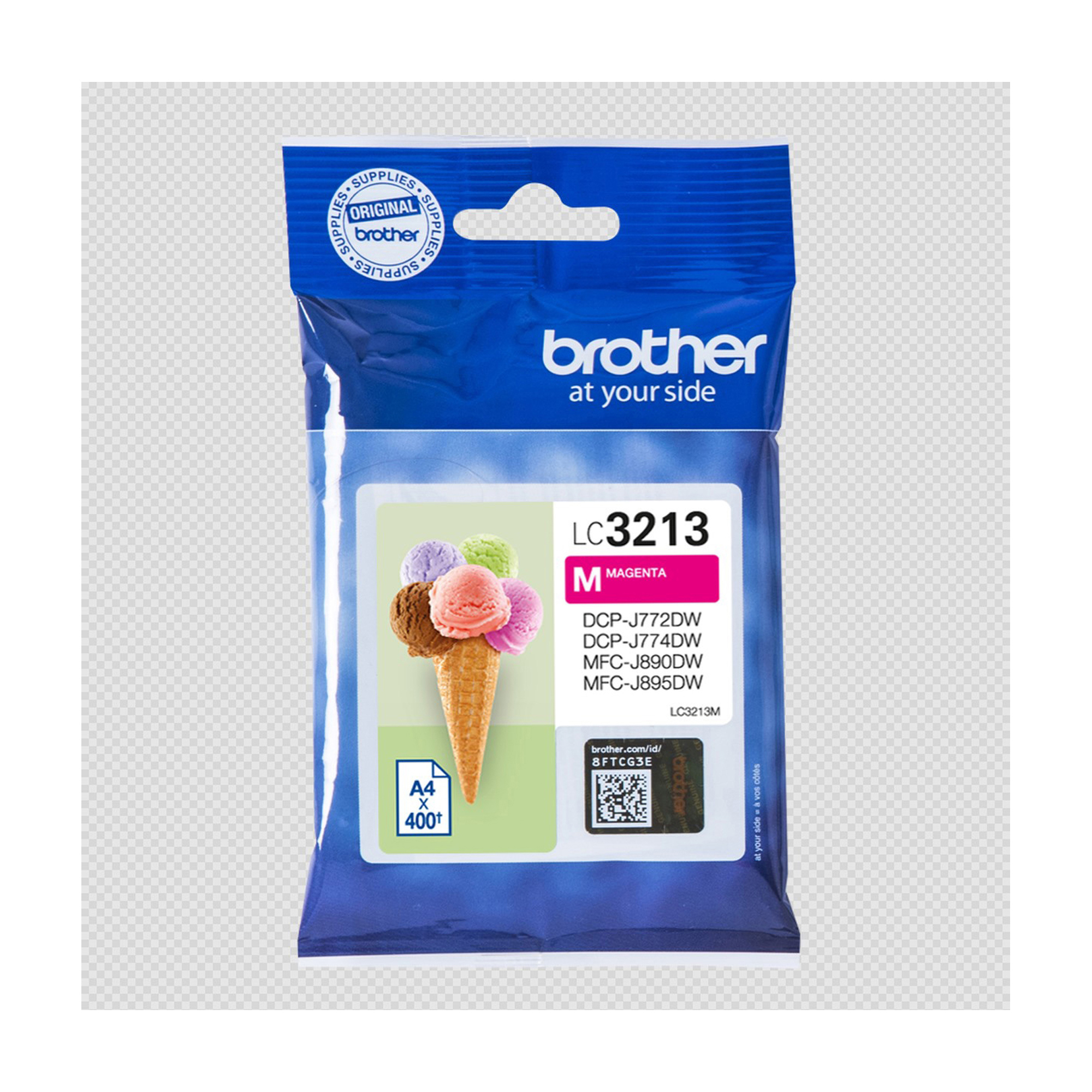 Brother LC3213M - Alta capienza - magenta - originale - cartuccia d'inchiostro - per Brother DCP-J772DW, DCP-J774DW, MFC-J890DN, MFC-J890DW, MFC-J890DWN, MFC-J895DW