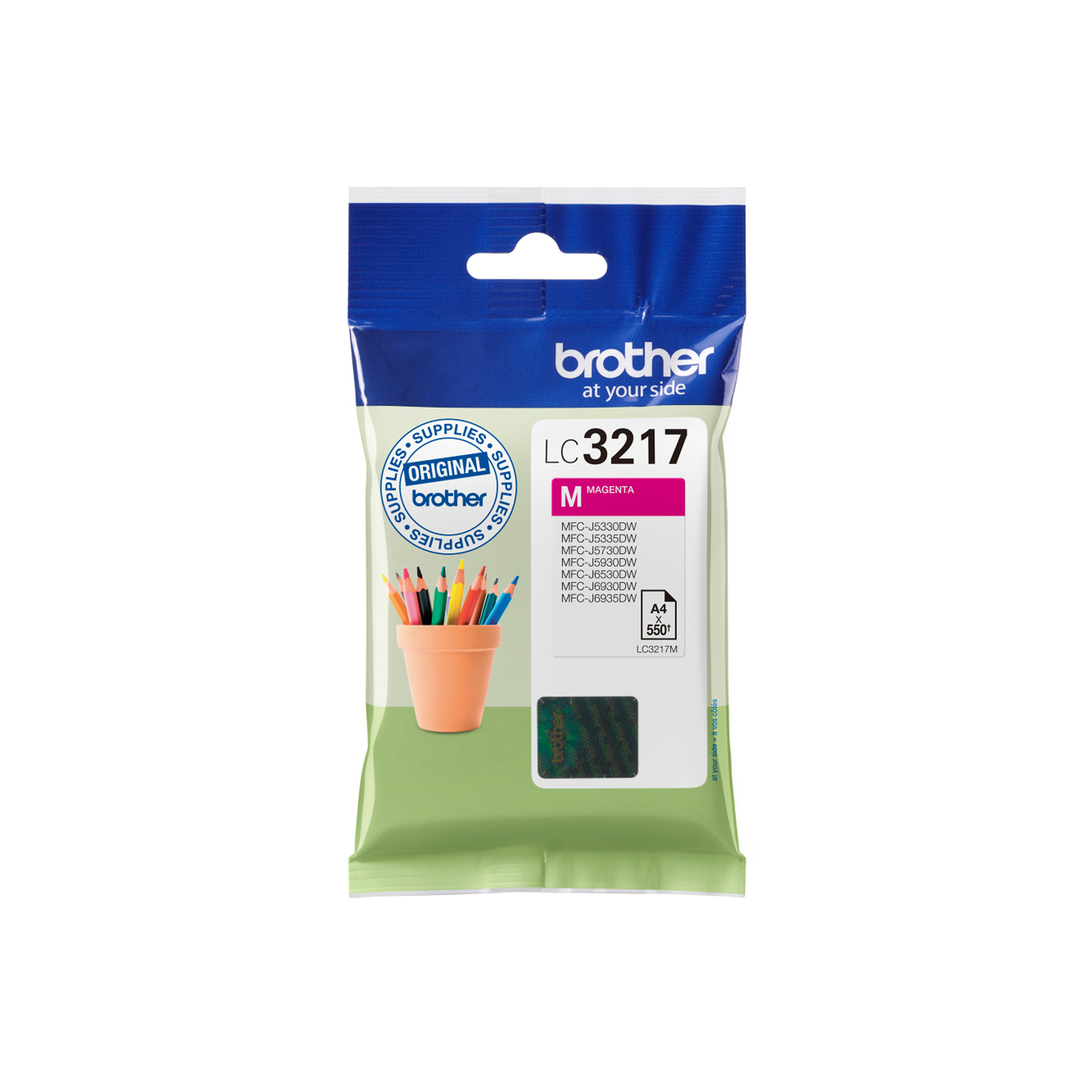 Brother LC3217M - Magenta - originale - cartuccia d'inchiostro - per INKvestment Business Smart Plus MFC-J5930; INKvestment Business Smart Pro MFC-J6935
