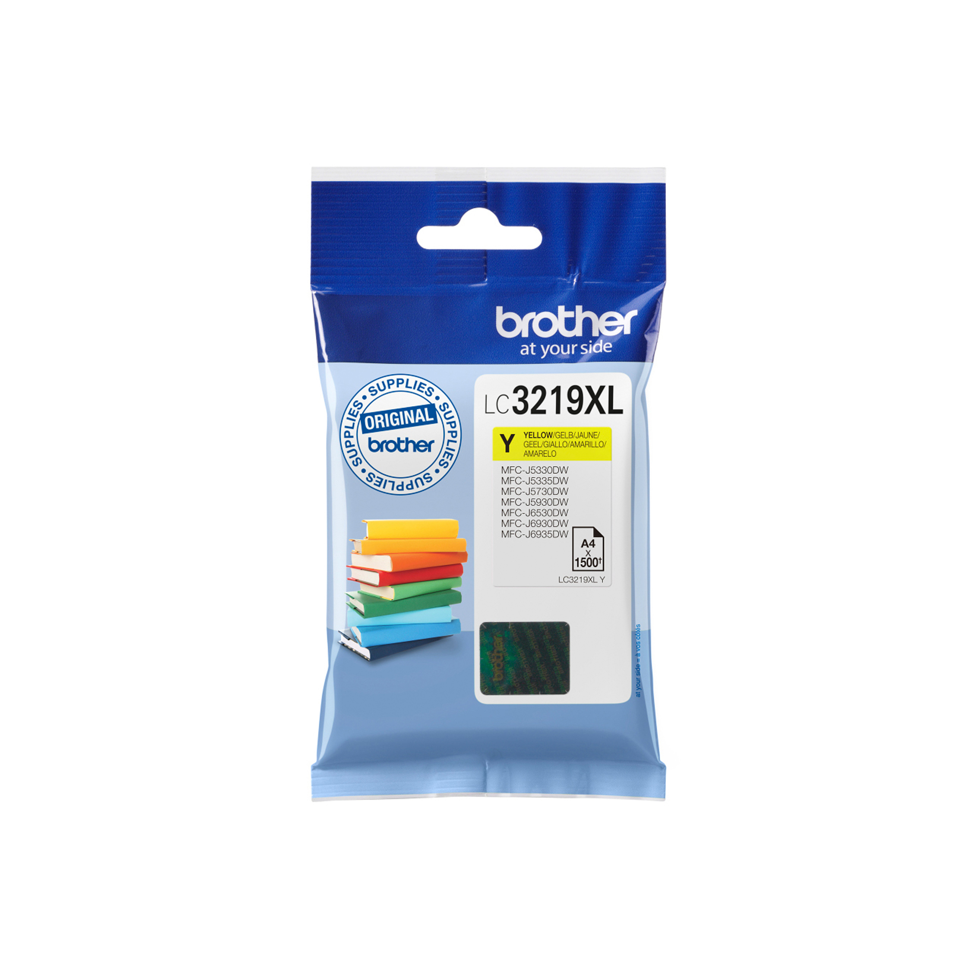 Brother LC3219XLY - XL - giallo - originale - blister - cartuccia d'inchiostro - per INKvestment Business Smart Plus MFC-J5930; INKvestment Business Smart Pro MFC-J6935