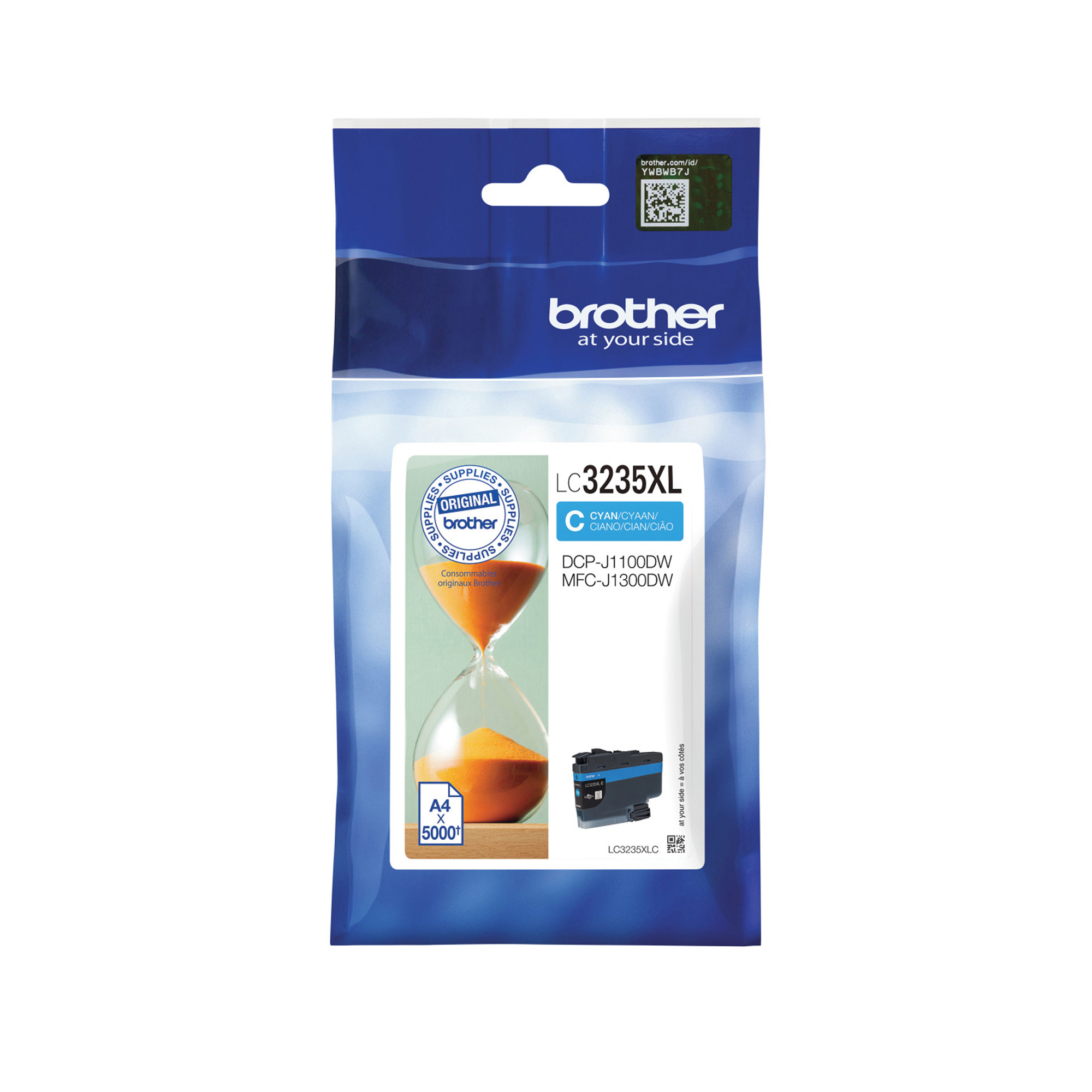 Brother LC3235XLC - Alta resa - ciano - originale - cartuccia d'inchiostro - per Brother DCP-J1100DW, MFC-J1300DW